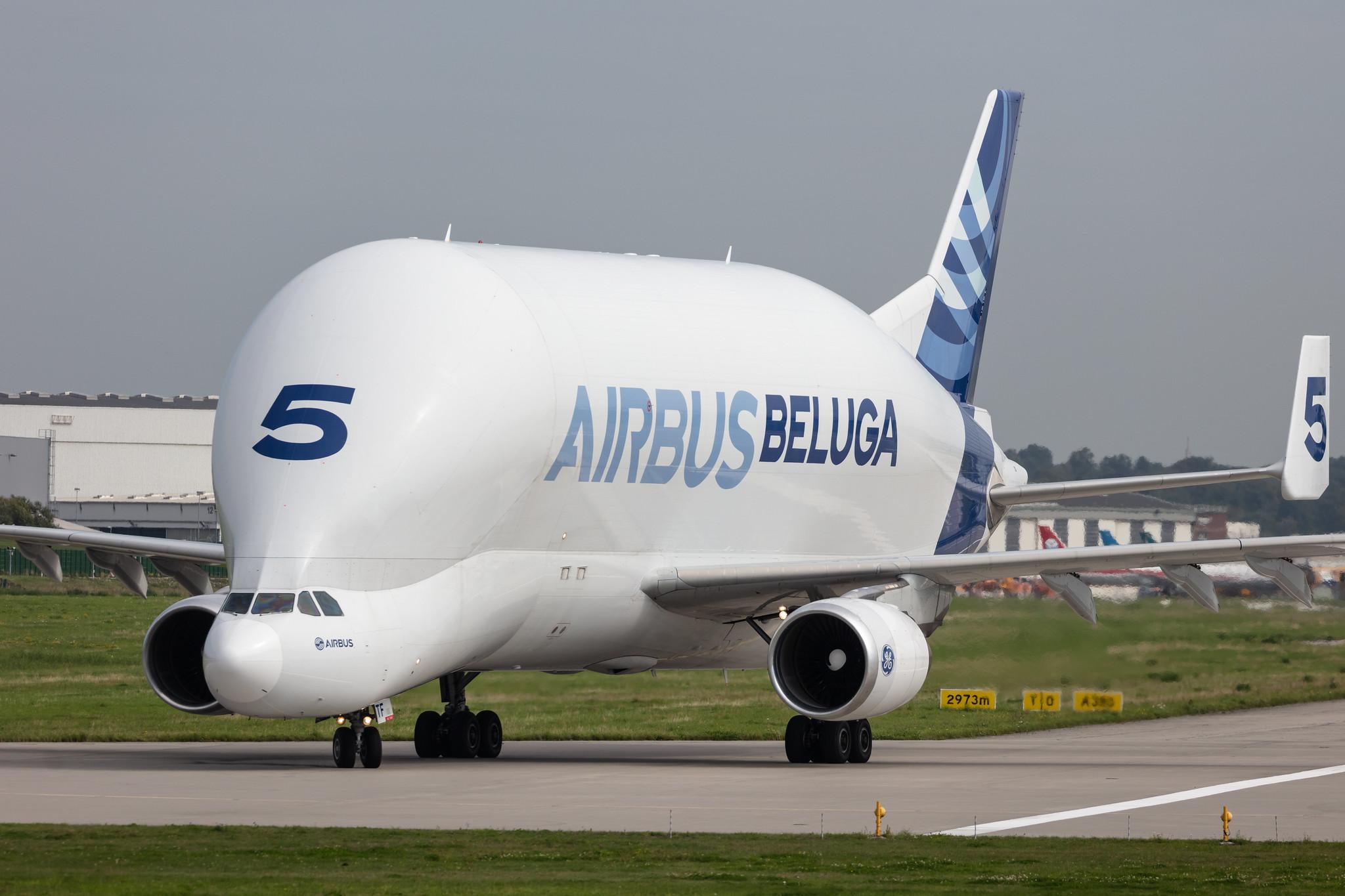 Hamburg Finkenwerder: Airbus Transport International (4Y / BGA) |  Airbus A300-608ST Beluga A3ST | F-GSTF | MSN 796