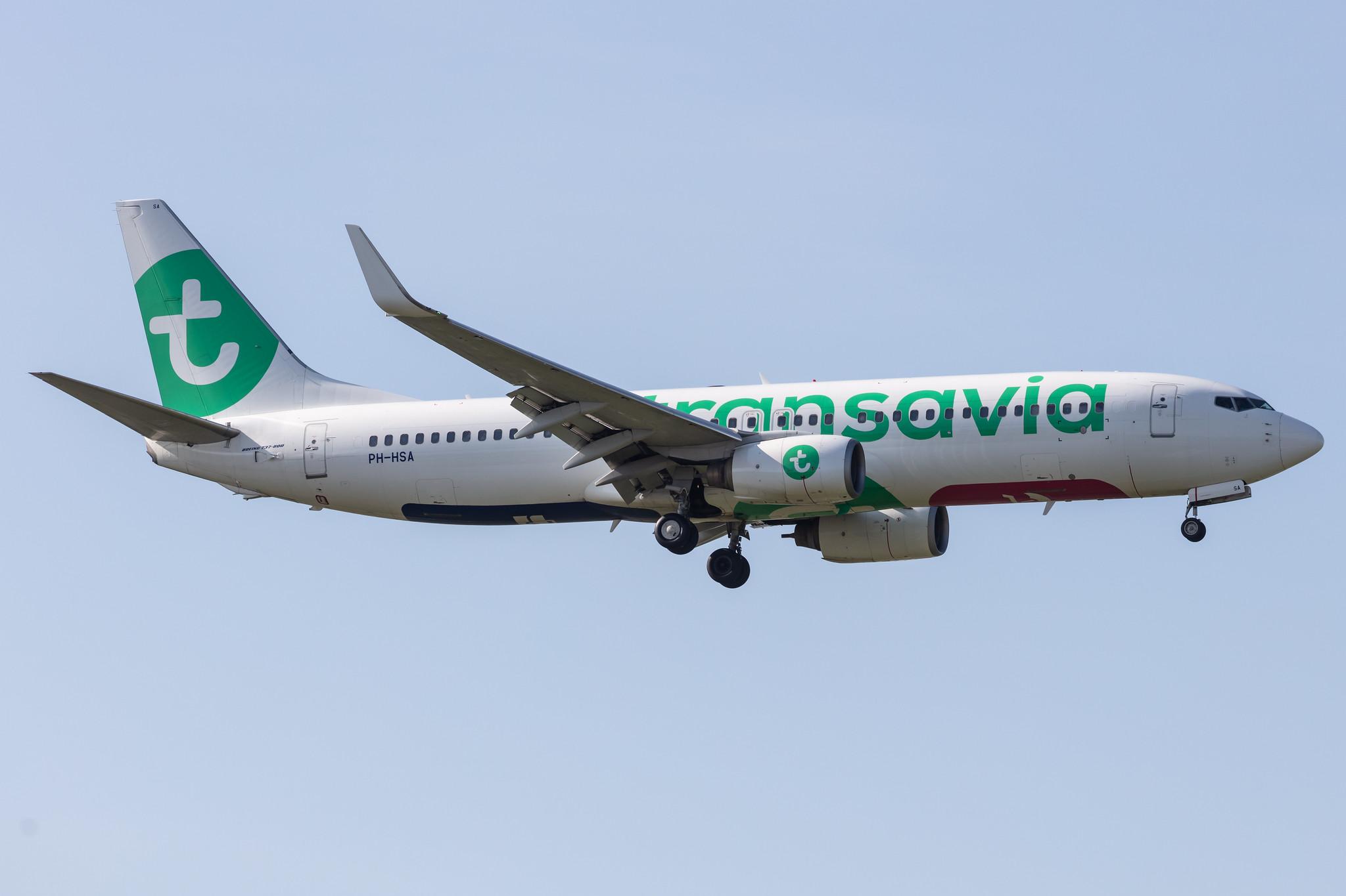 Amsterdam Schiphol: Transavia (HV / TRA) |  Boeing 737-8K2 B738 | PH-HSA | MSN 34171