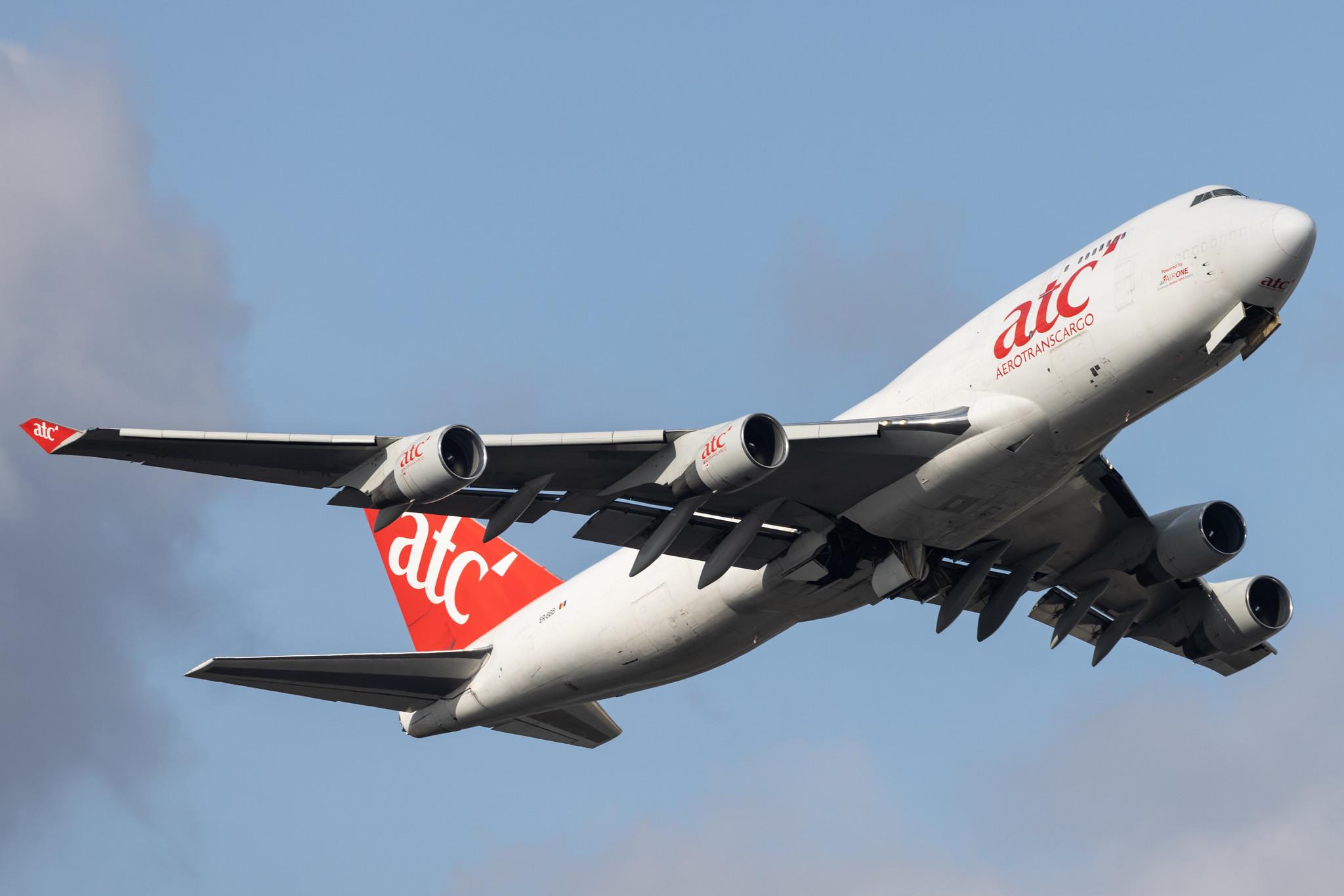 London Heathrow: Aerotranscargo (/ ATG) |  Boeing 747-433(BDSF) B744 | ER-BBB | MSN 25075
