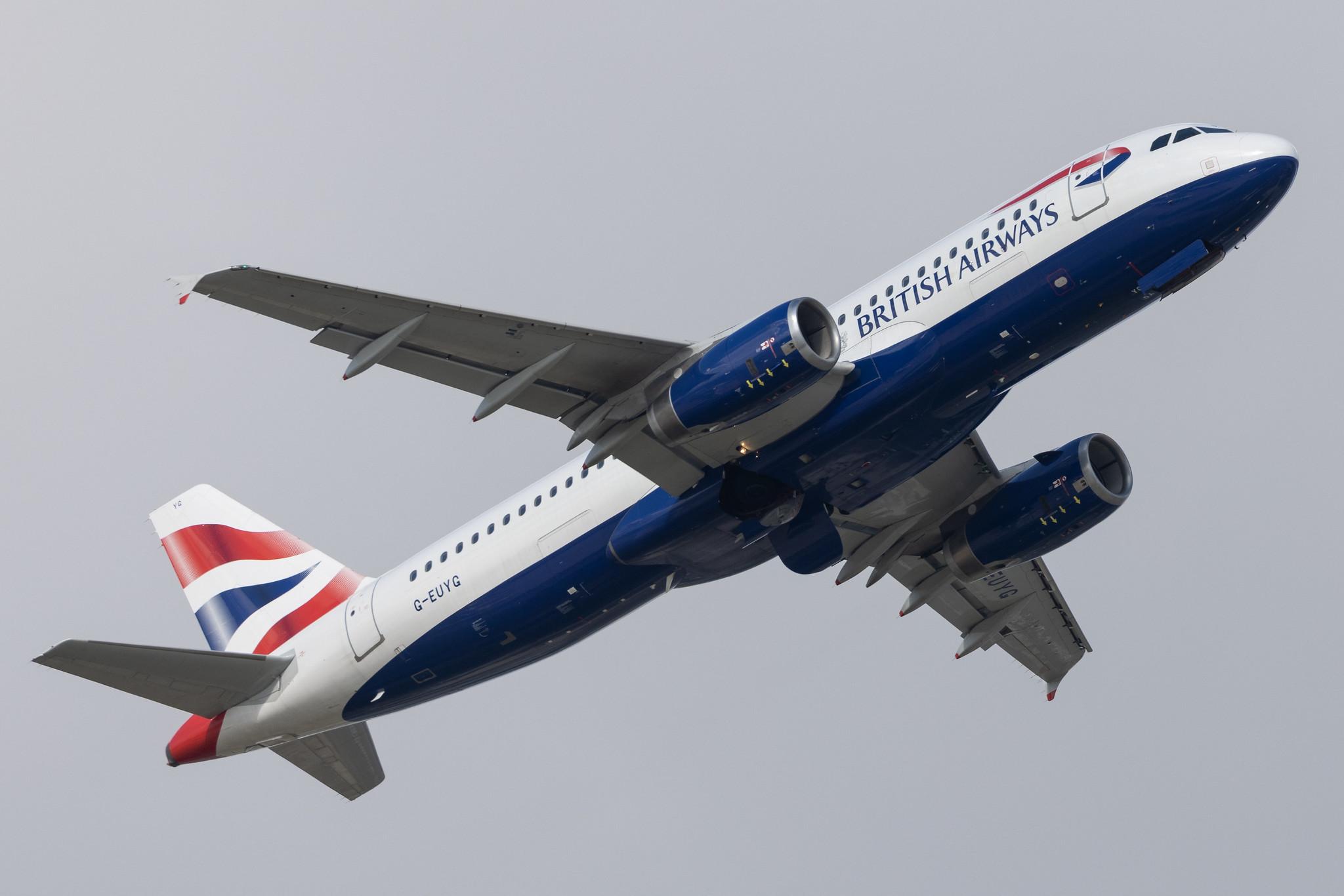 London Heathrow: British Airways (BA / BAW) |  Airbus A320-232 A320 | G-EUYG | MSN 4238