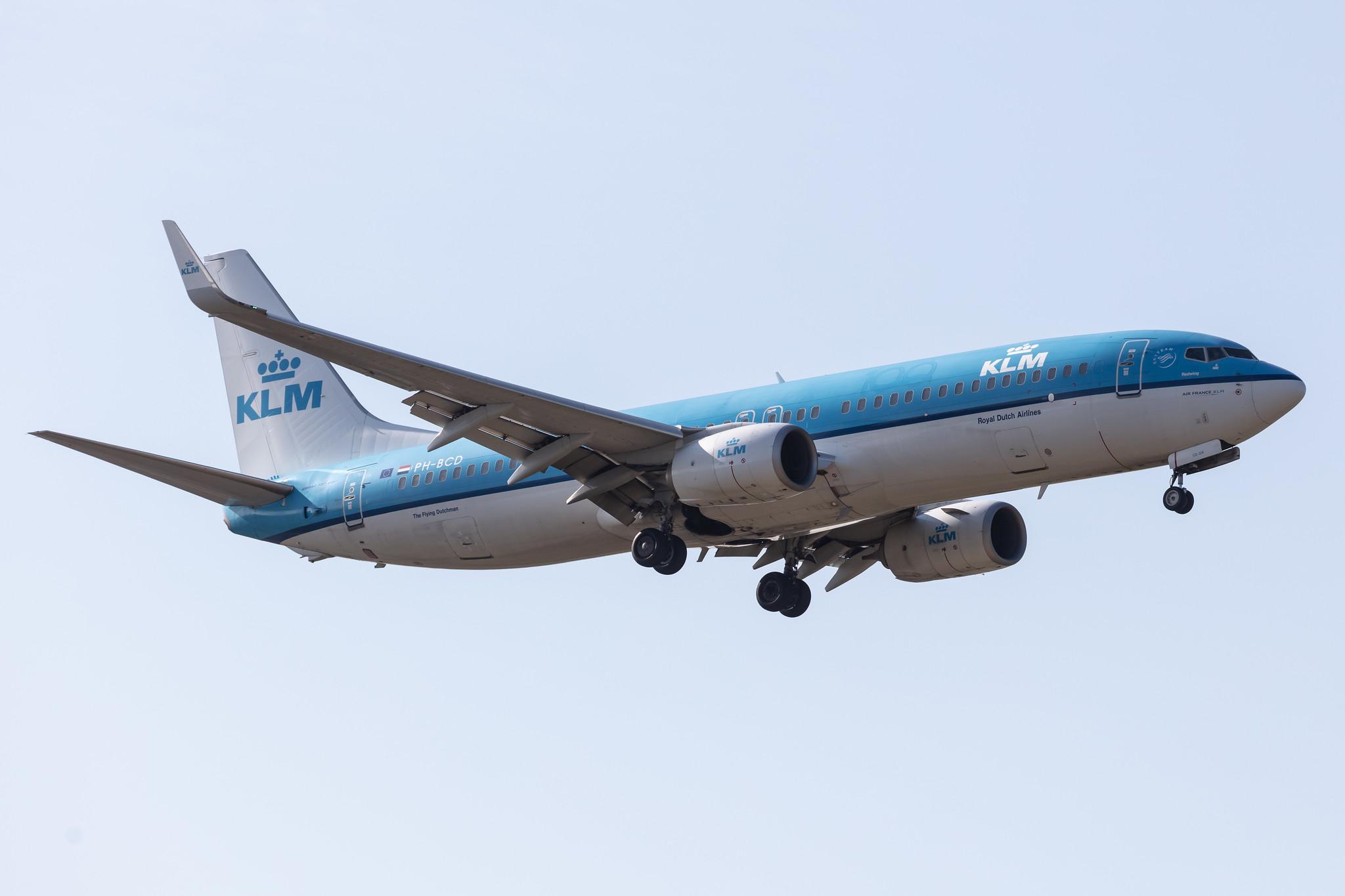 Amsterdam Schiphol: KLM (KL / KLM) |  Boeing 737-8K2 B738 | PH-BCD | MSN 42149