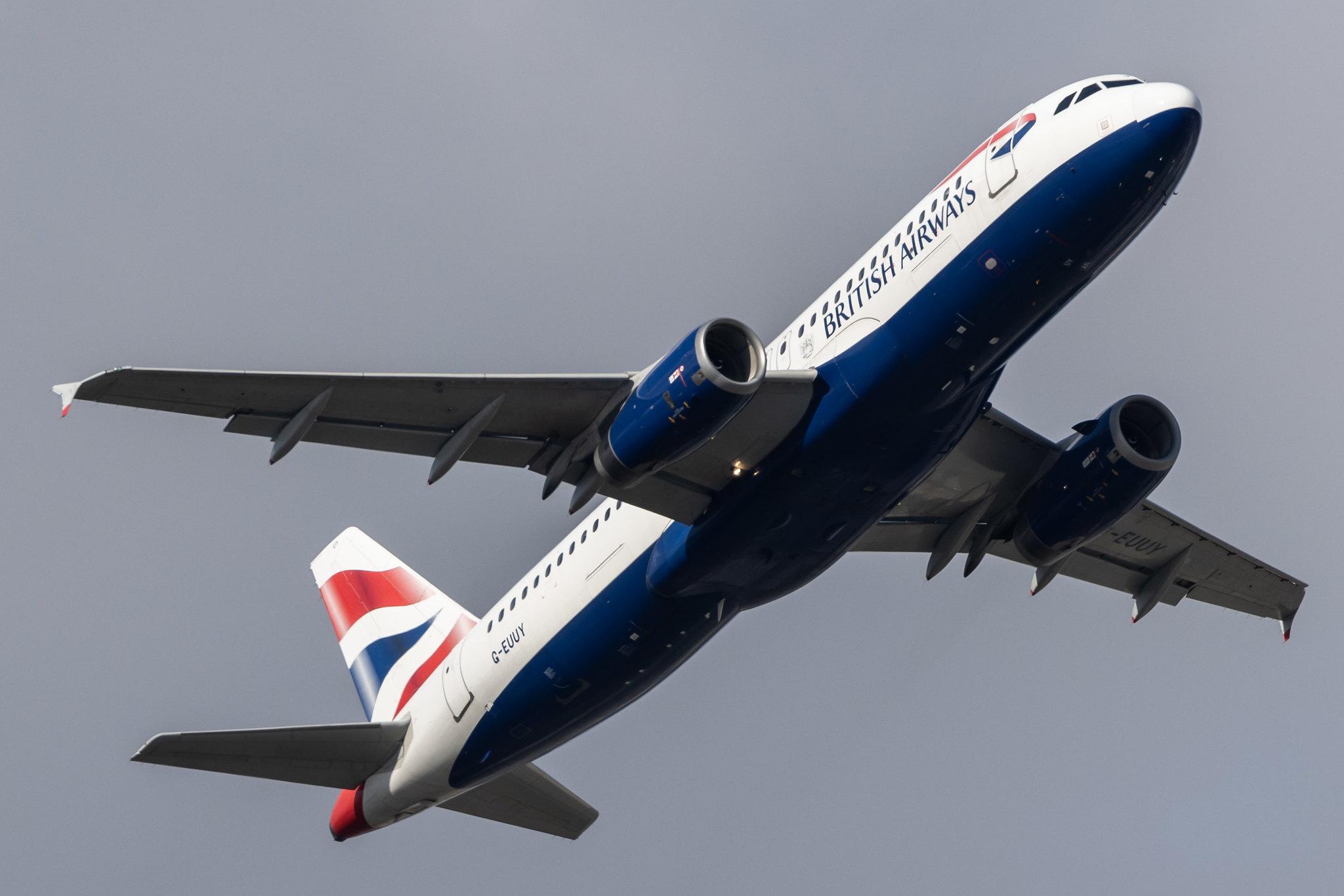 London Heathrow: British Airways (BA / BAW) |  Airbus A320-232 A320 | G-EUUY | MSN 3607