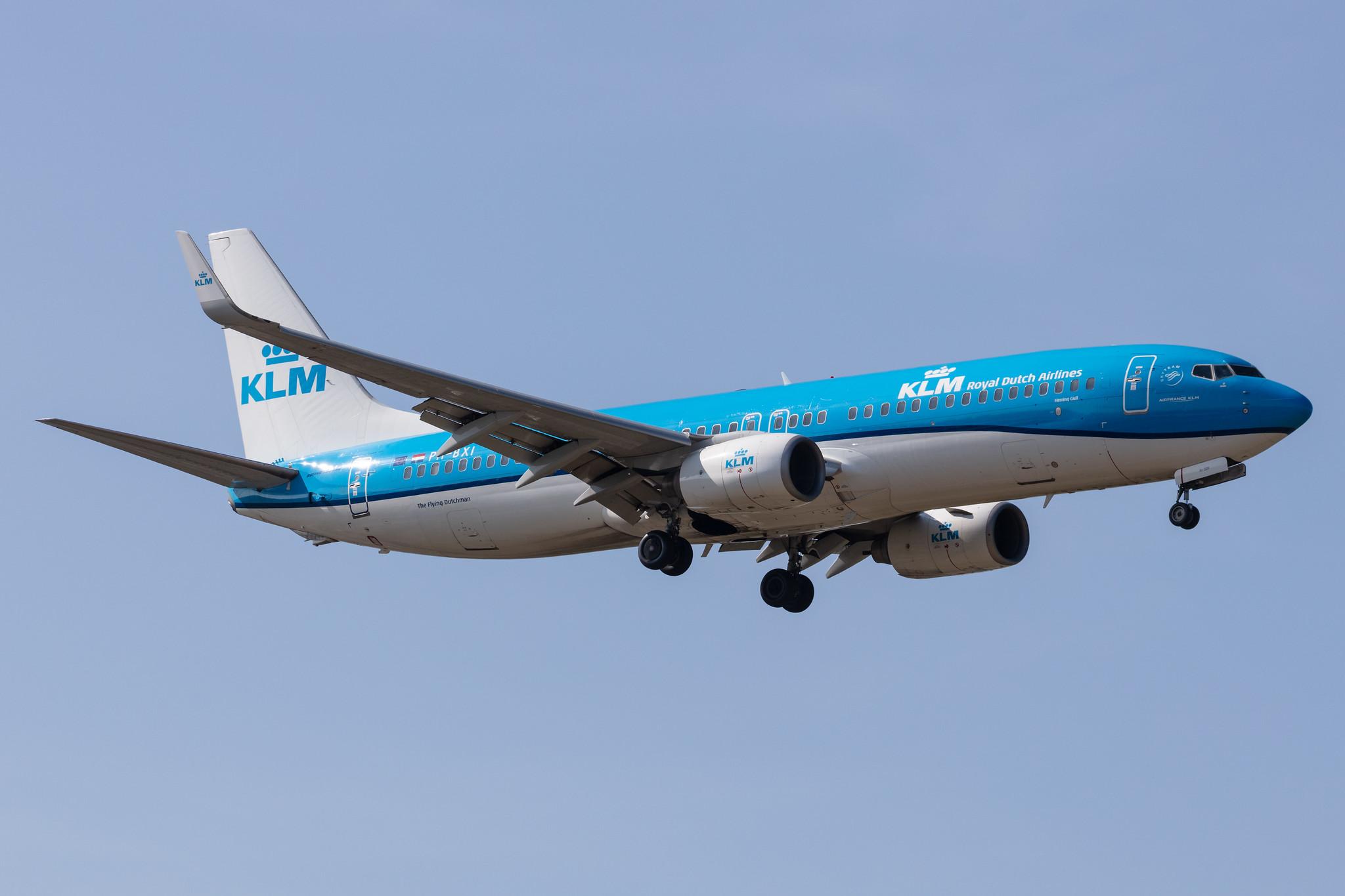 Amsterdam Schiphol: KLM (KL / KLM) |  Boeing 737-8K2 B738 | PH-BXI | MSN 30358