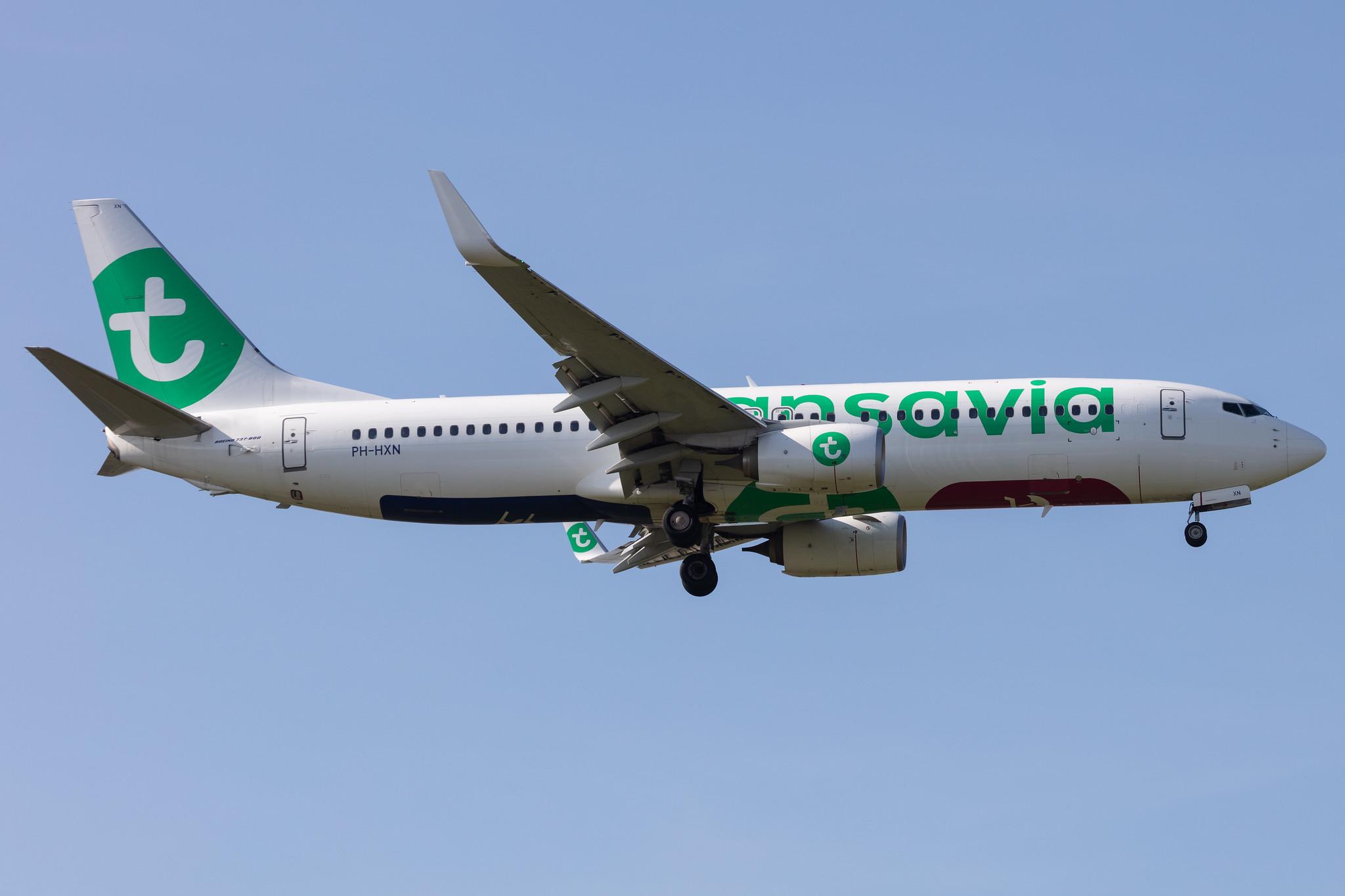 Amsterdam Schiphol: Transavia (HV / TRA) |  Boeing 737-8K2 B738 | PH-HXN | MSN 63623