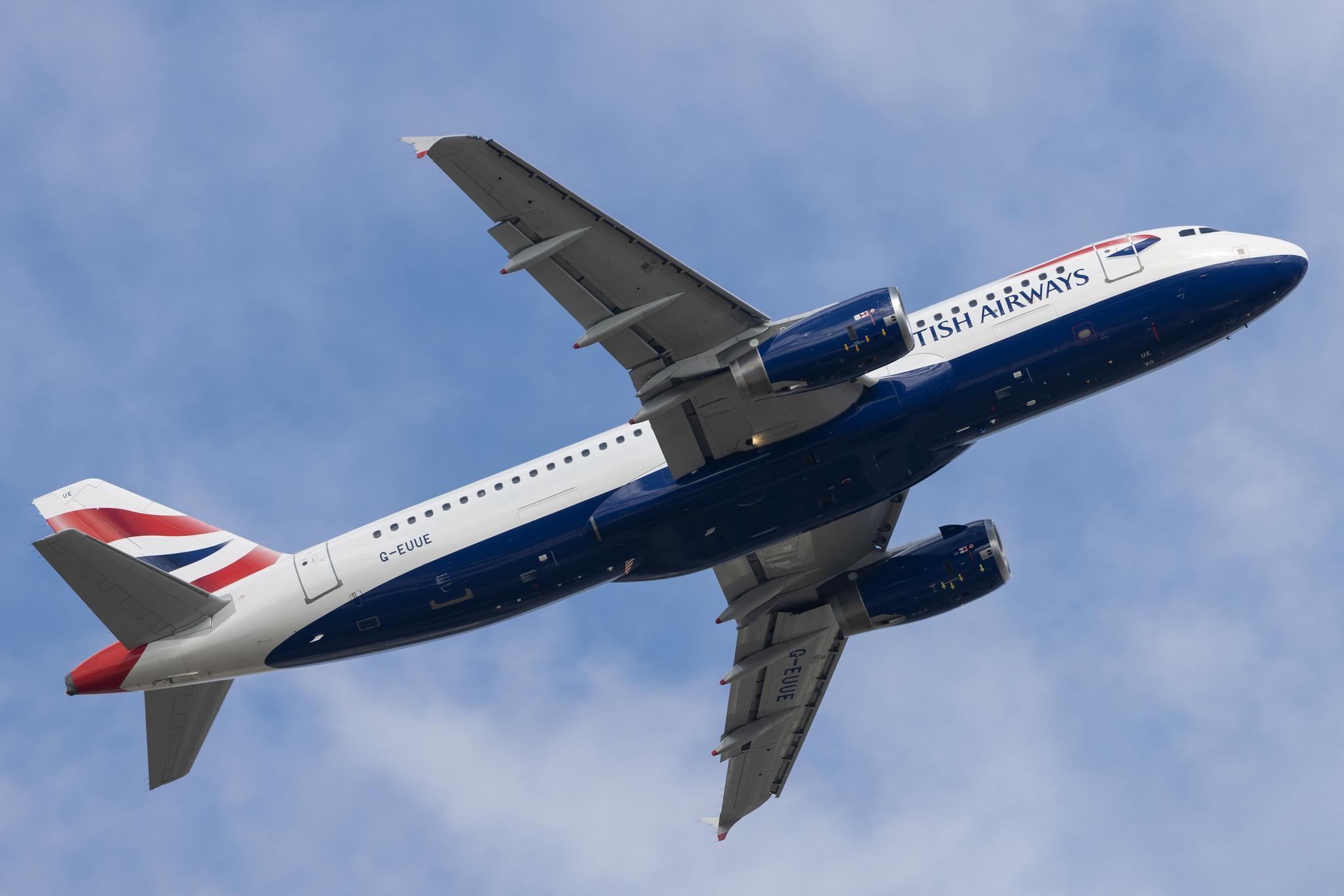 London Heathrow: British Airways (BA / BAW) |  Airbus A320-232 A320 | G-EUUE | MSN 1782