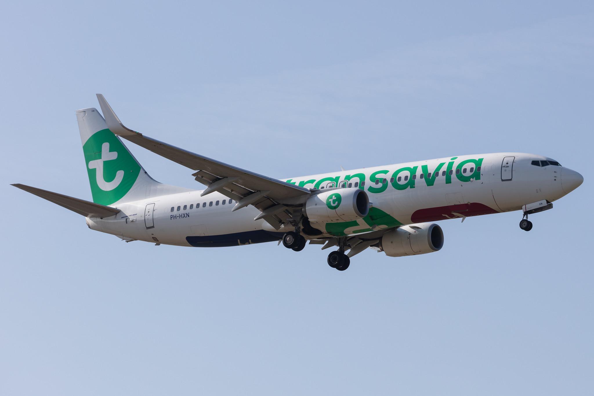 Amsterdam Schiphol: Transavia (HV / TRA) |  Boeing 737-8K2 B738 | PH-HXN | MSN 63623