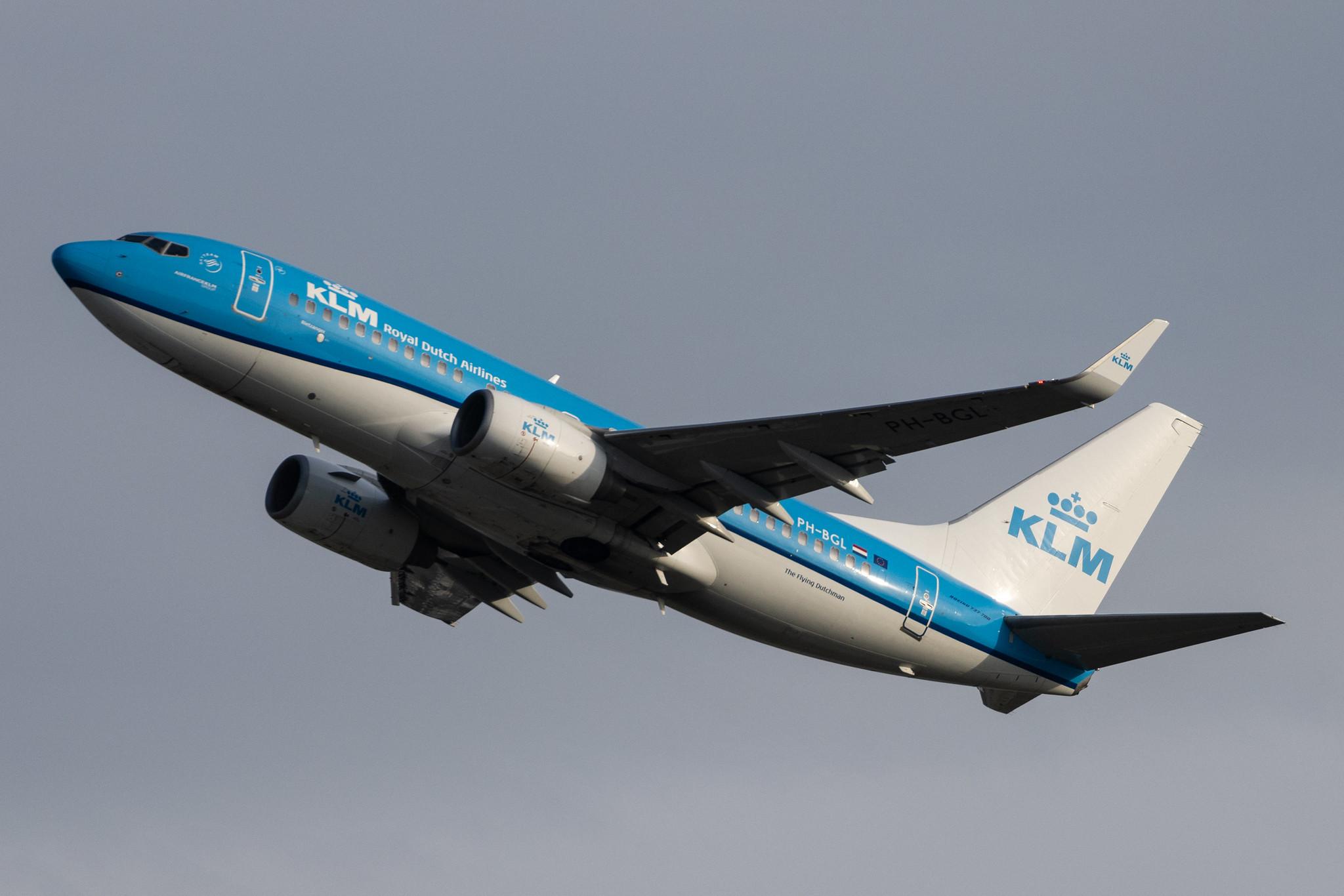 Hamburg Airport: KLM (KL / KLM) |  Boeing 737-7K2 B737 | PH-BGL | MSN 30369