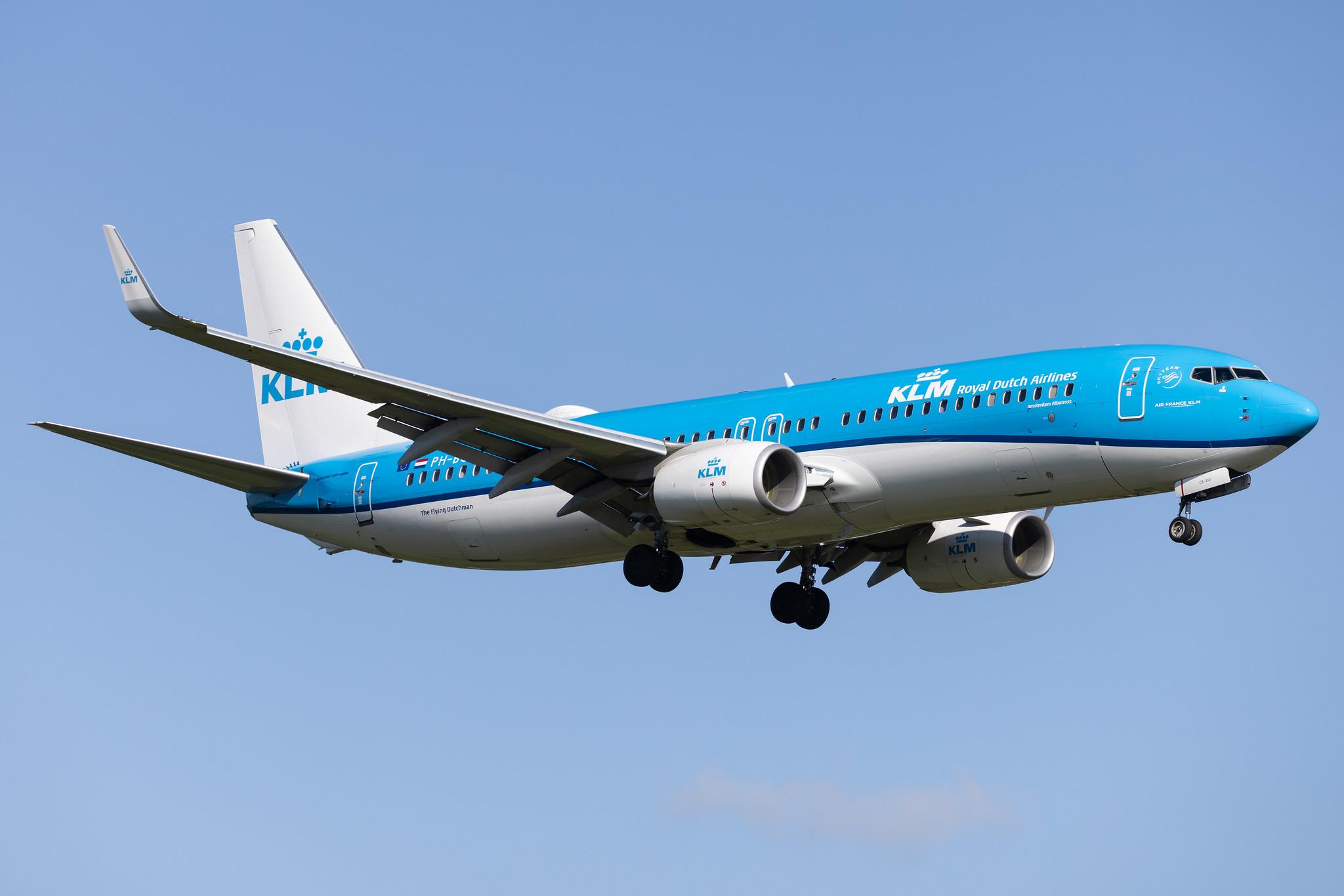 Hamburg Airport: KLM (KL / KLM) |  Boeing 737-8K2 B738 | PH-BCK | MSN 62580