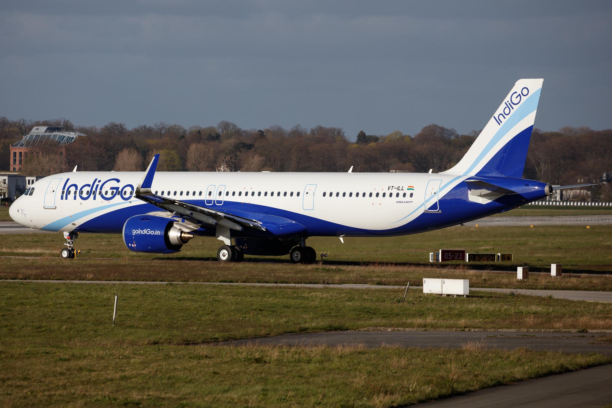 Hamburg Finkenwerder: IndiGo (6E / IGO) |  Airbus A321-252NX A21N | VT-ILL | MSN 10438