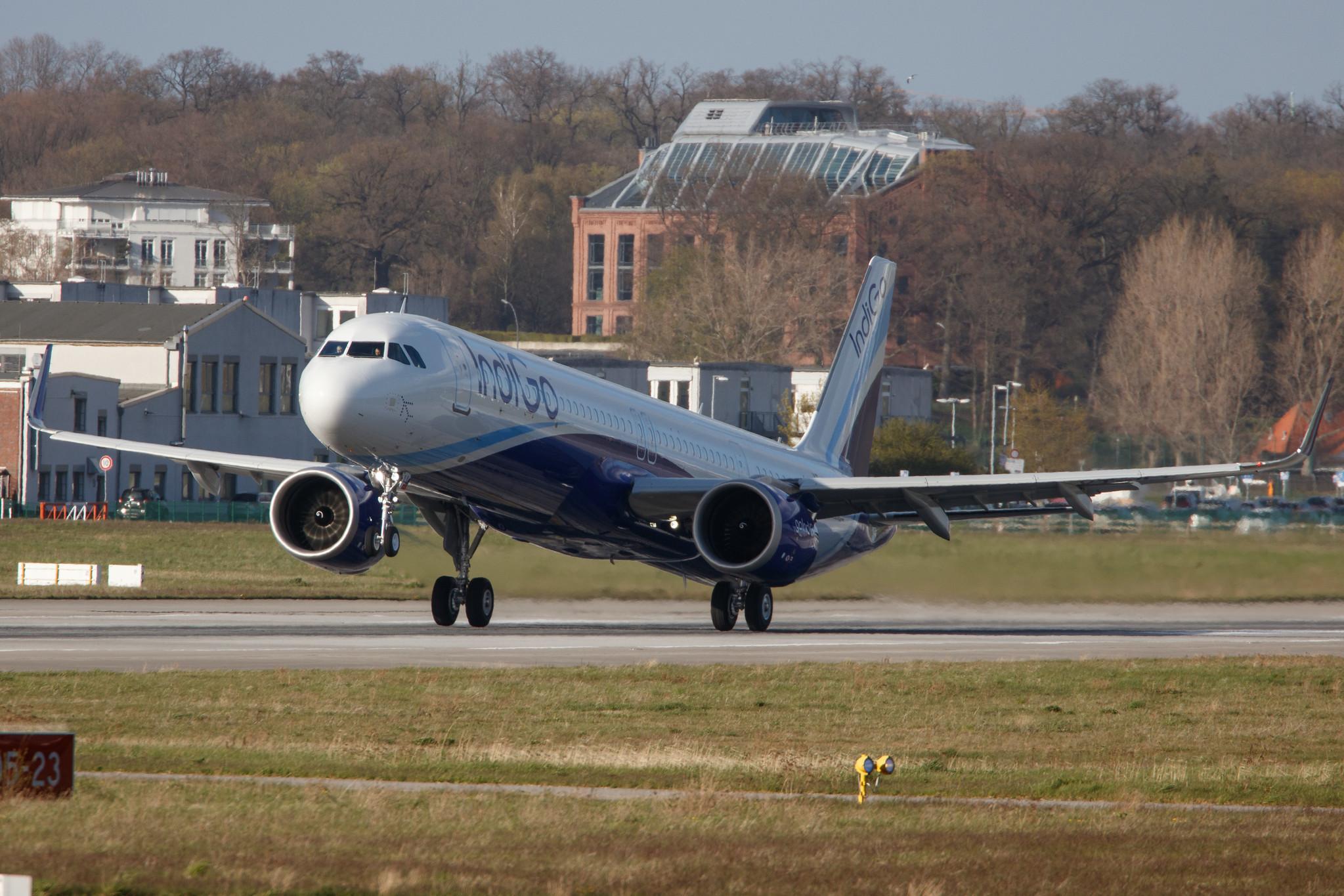 Hamburg Finkenwerder: IndiGo (6E / IGO) |  Airbus A321-252NX A21N | VT-ILL | MSN 10438