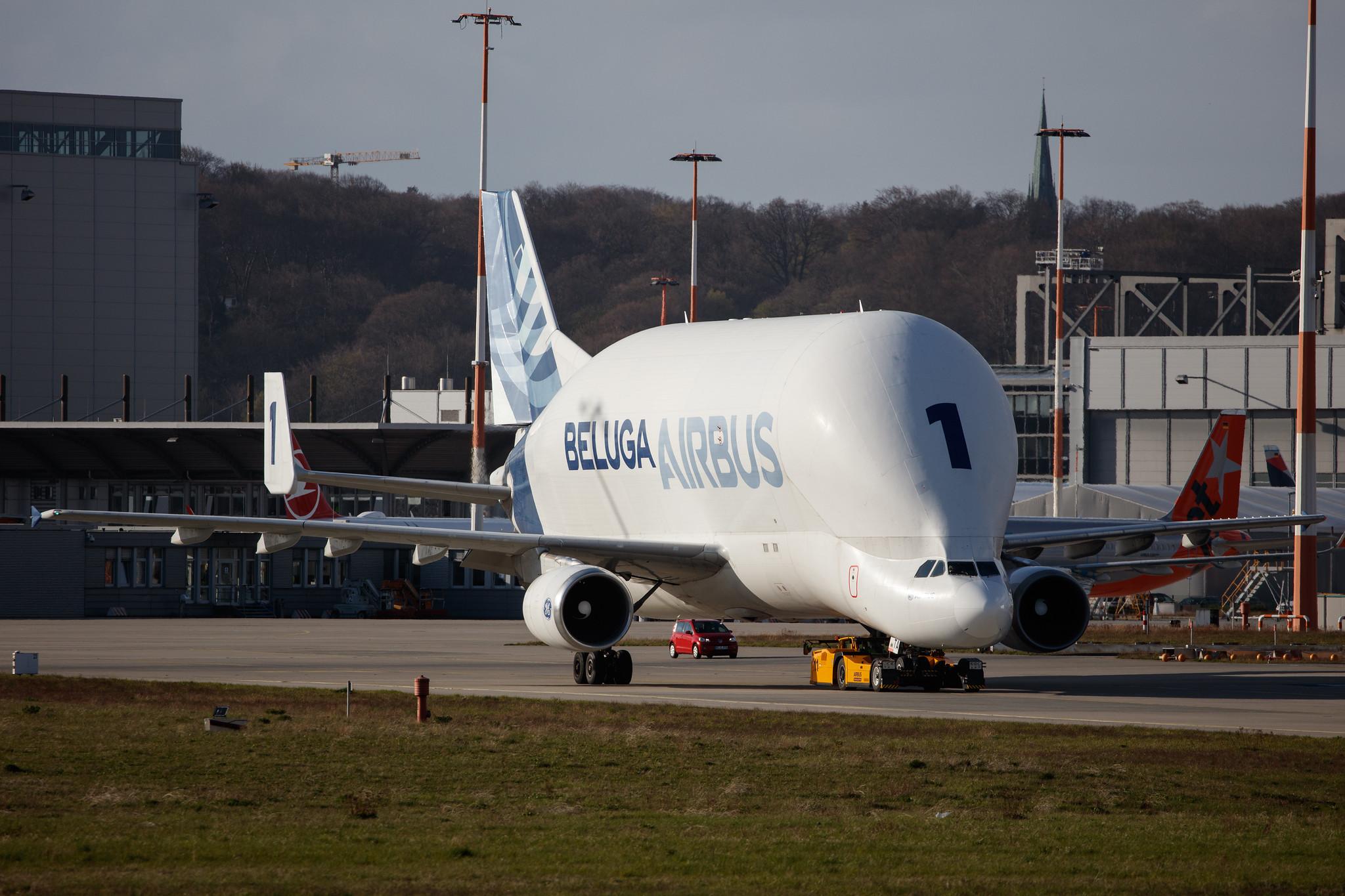 Hamburg Finkenwerder: Airbus Transport International (4Y / BGA) |  Airbus A300-608ST Beluga A3ST | F-GSTA | MSN 655