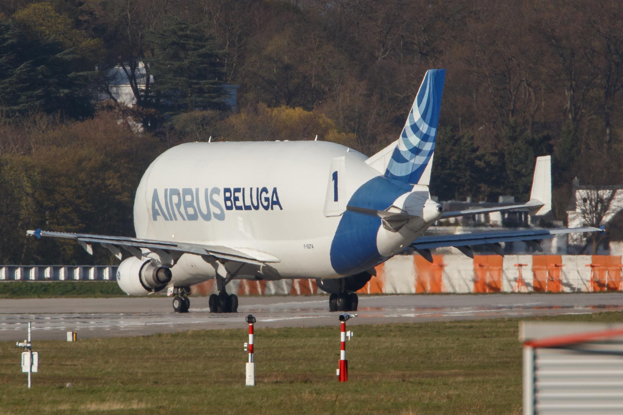 Hamburg Finkenwerder: Airbus Transport International (4Y / BGA) |  Airbus A300-608ST Beluga A3ST | F-GSTA | MSN 655