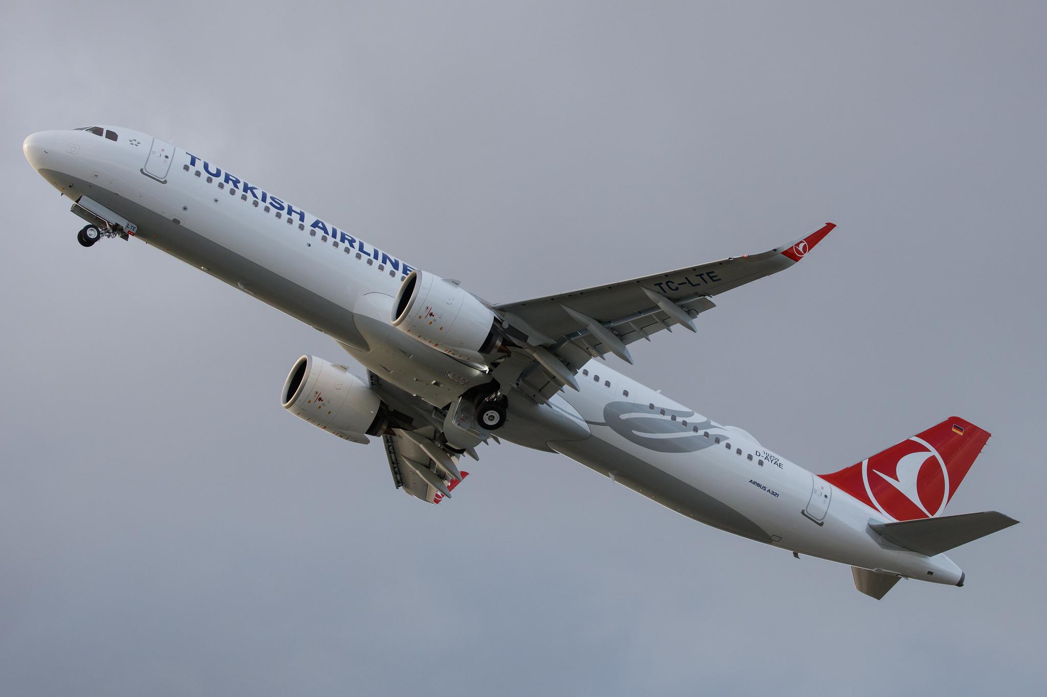 Hamburg Finkenwerder: Turkish Airlines (TK / THY) |  Airbus A321-271NX A21N | D-AYAE (TC-LTE) | MSN 10259