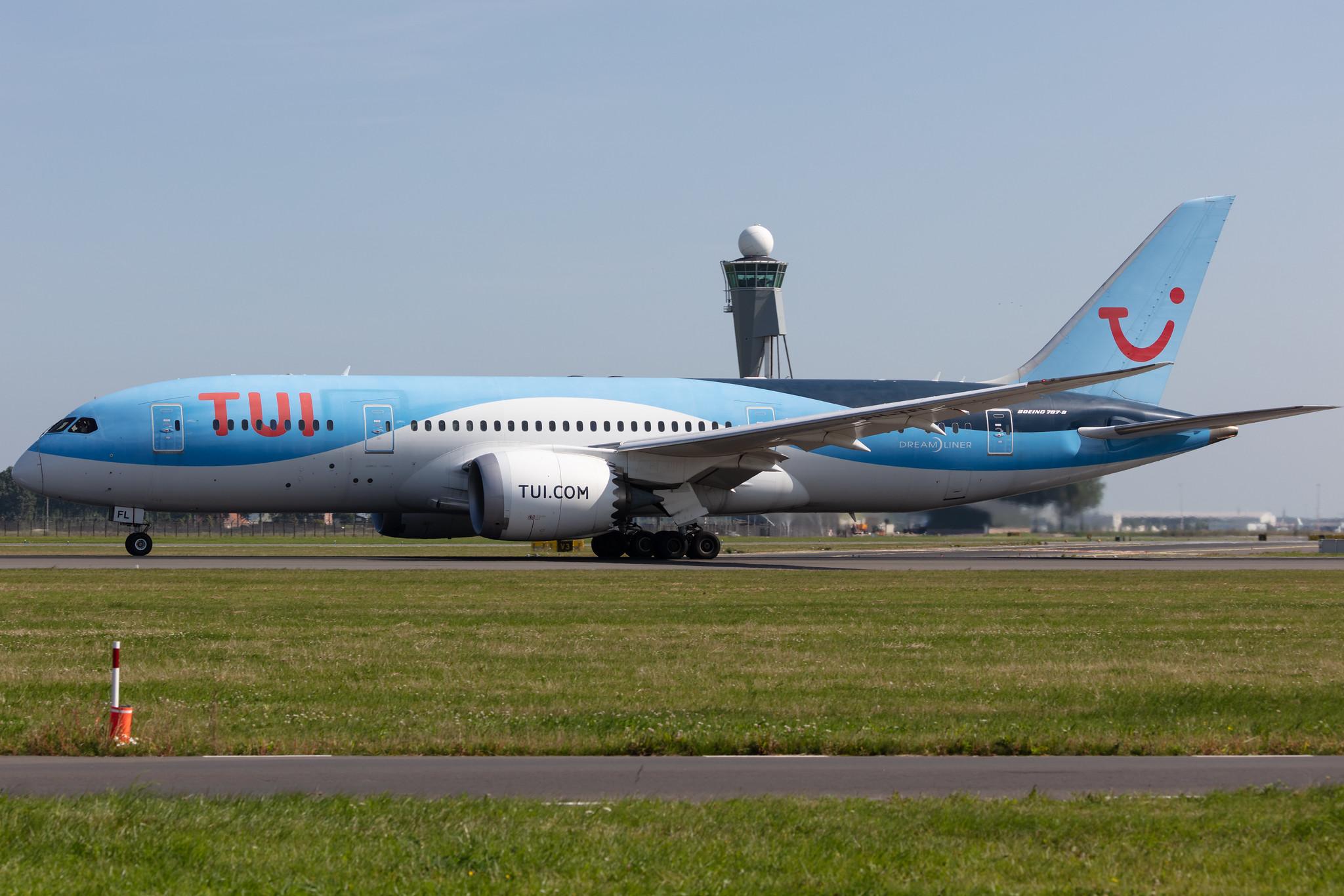 Amsterdam Schiphol: TUI (X3 / TUI) | Operator: TUI fly Netherlands |  Boeing 787-8 Dreamliner B788 | PH-TFL | MSN 37228