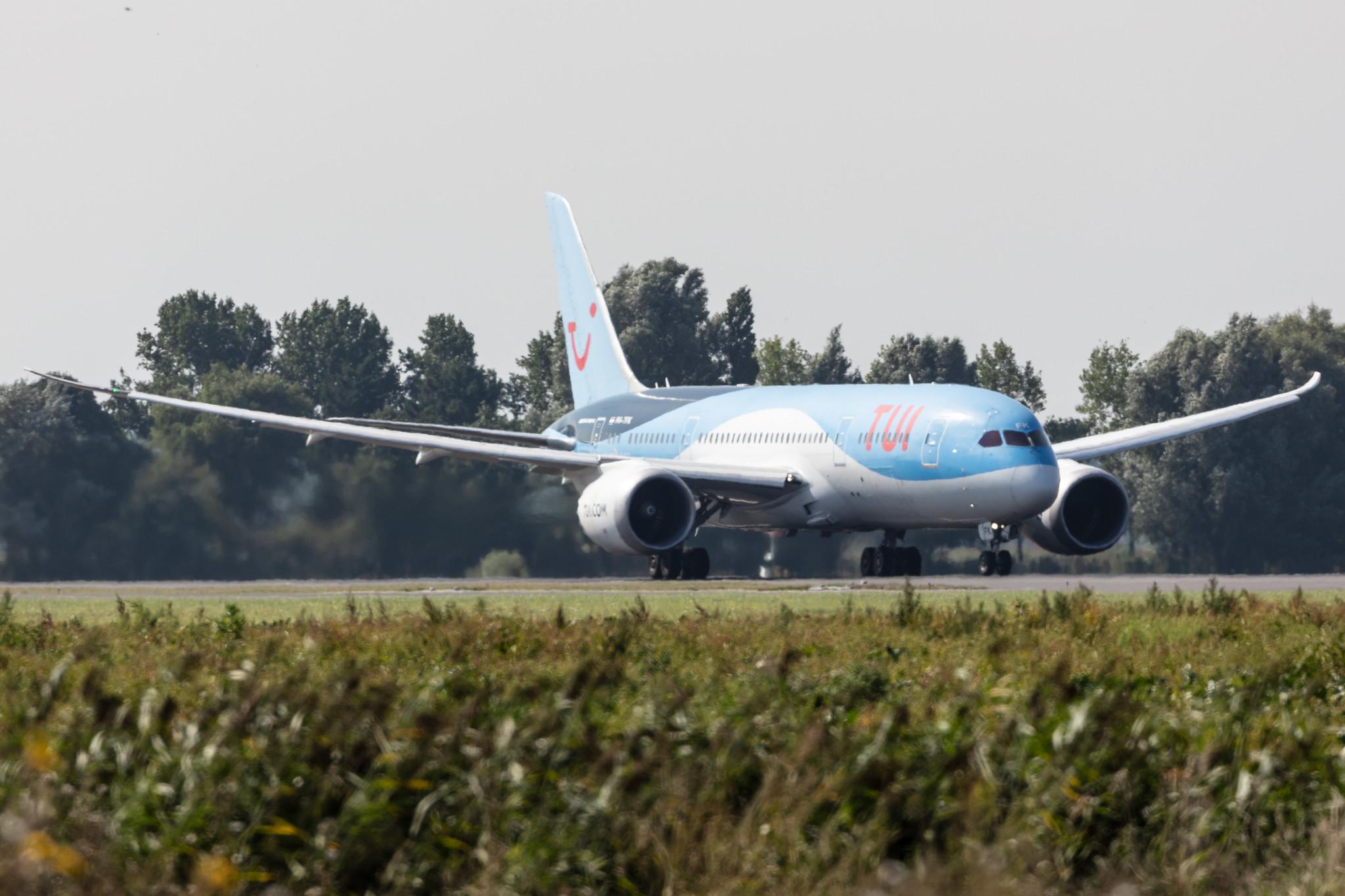 Amsterdam Schiphol: TUI (X3 / TUI) | Operator: TUI fly Netherlands |  Boeing 787-8 Dreamliner B788 | PH-TFK | MSN 36427