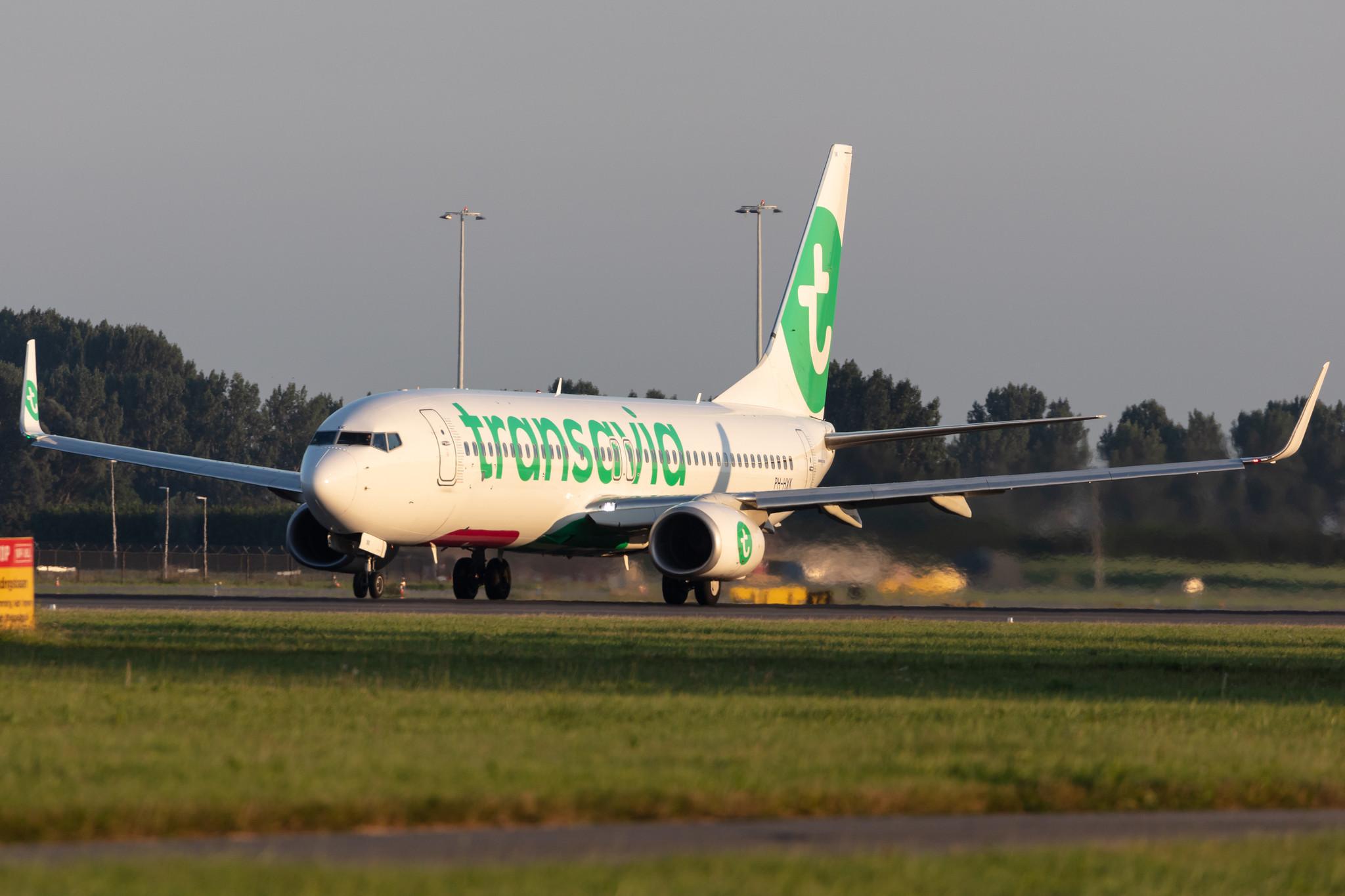 Amsterdam Schiphol: Transavia (HV / TRA) |  Boeing 737-8K2 B738 | PH-HXK | MSN 62157