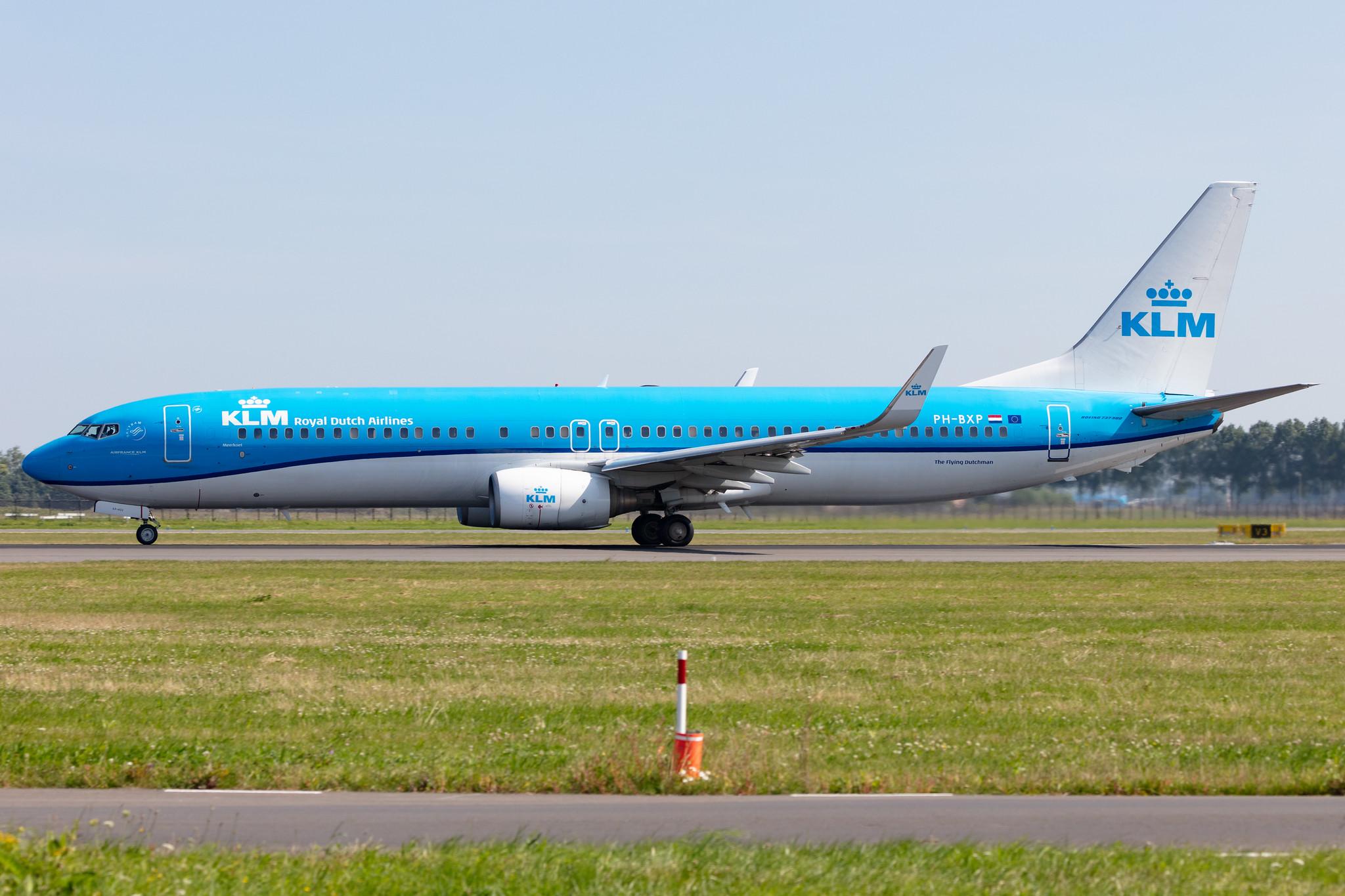Amsterdam Schiphol: KLM (KL / KLM) |  Boeing 737-9K2 B739 | PH-BXP | MSN 29600