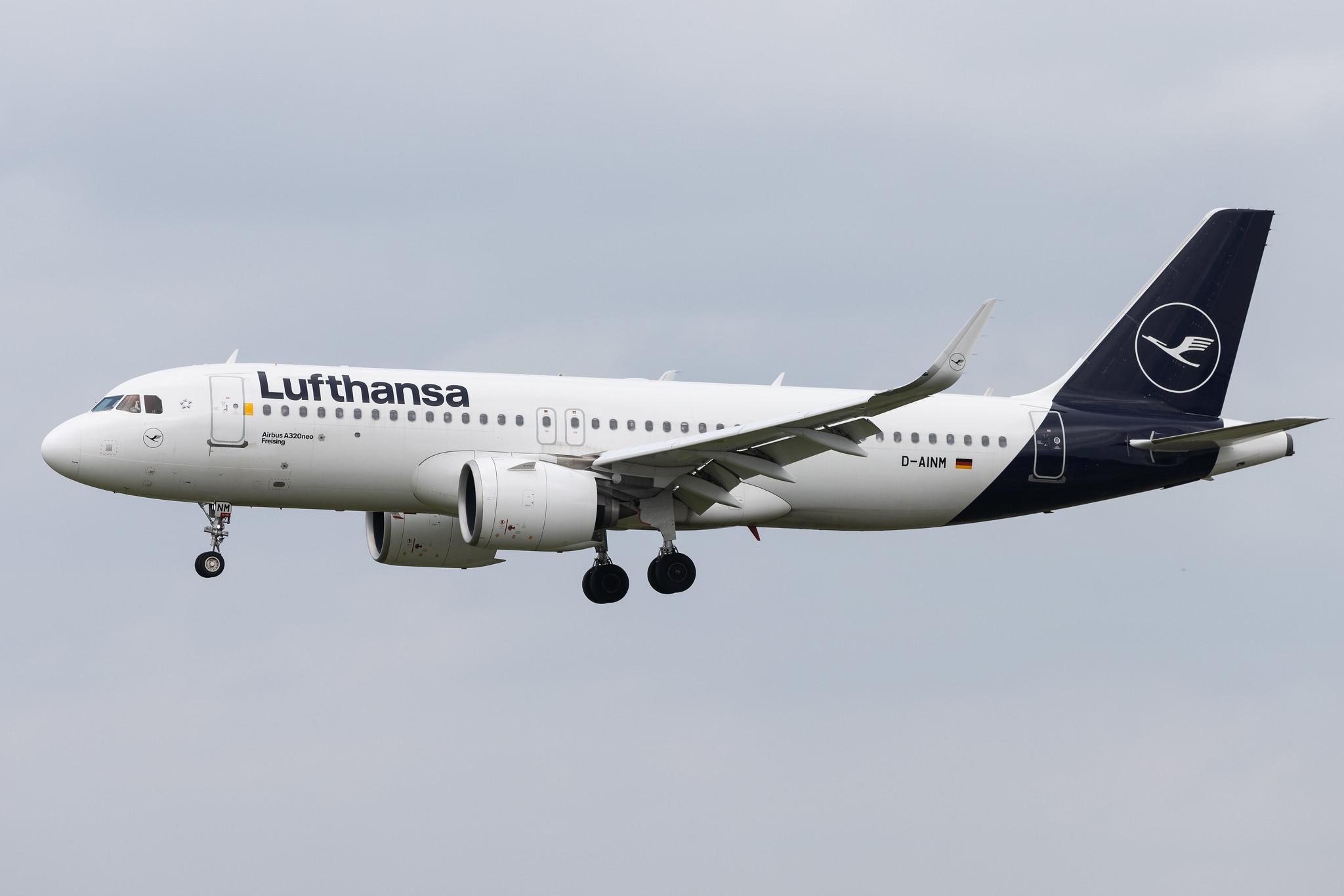 Hamburg Airport: Lufthansa (LH / DLH) |  Airbus A320-271N A20N | D-AINM | MSN 8456