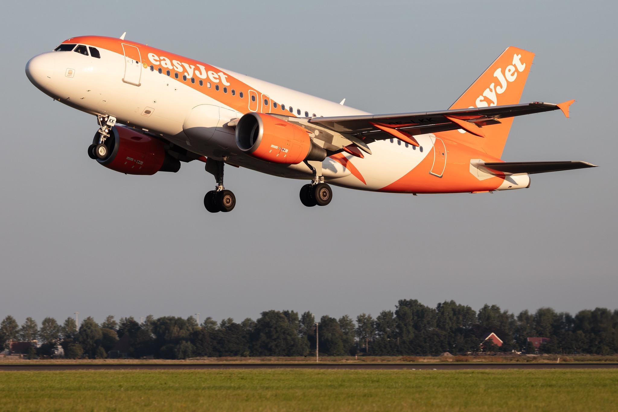 Amsterdam Schiphol: easyJet (U2 / EZY) | Operator: easyJet Europe |  Airbus A319-111 A319 | OE-LKK | MSN 3426