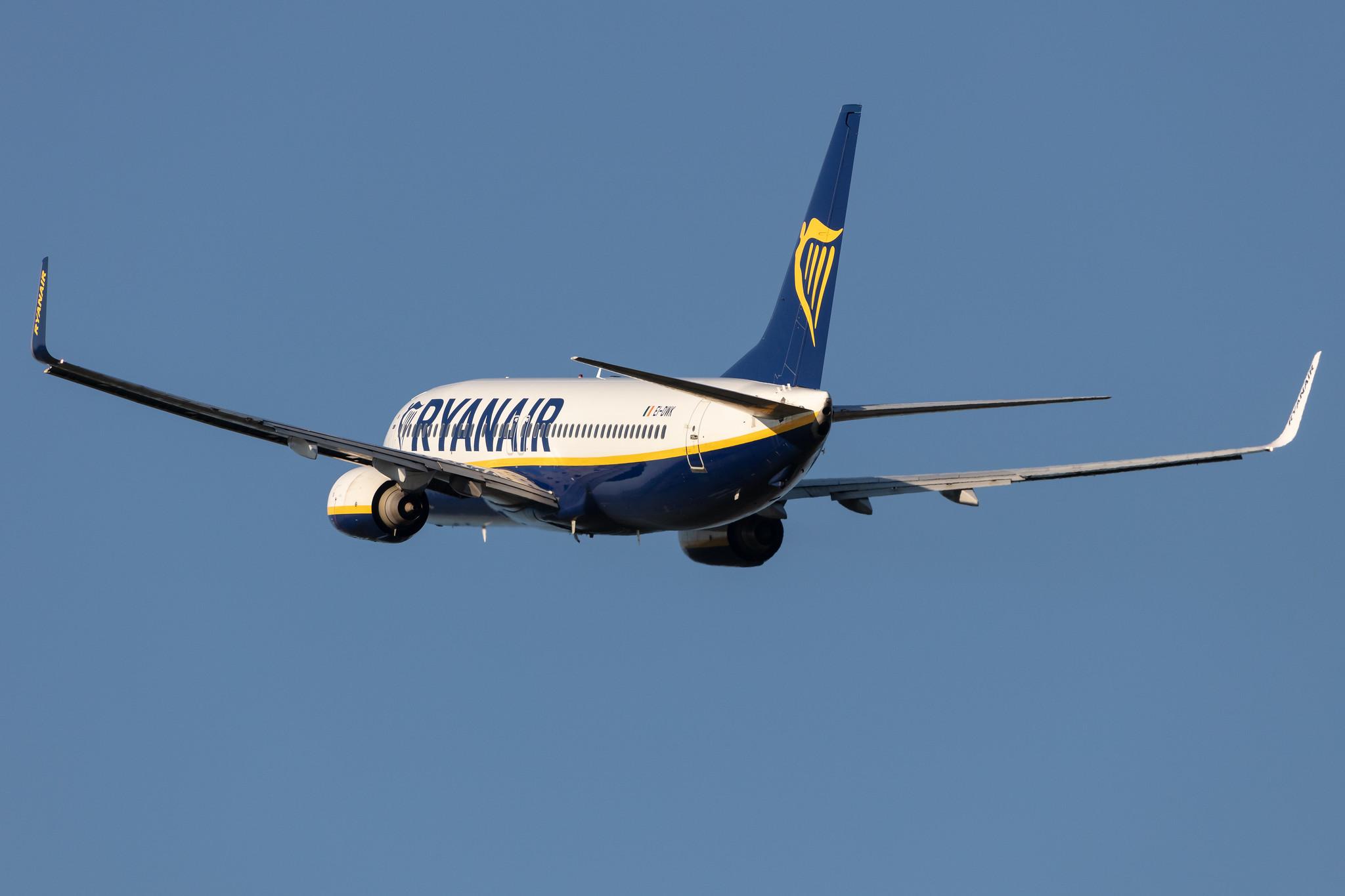 Amsterdam Schiphol: Ryanair (FR / RYR) |  Boeing 737-8AS B738 | EI-DWK | MSN 36078