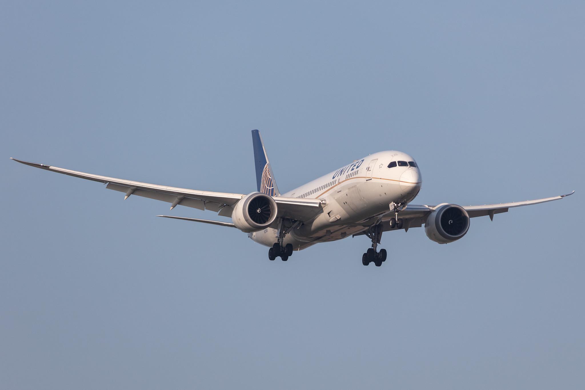 Amsterdam Schiphol: United Airlines (UA / UAL) |  Boeing 787-8 Dreamliner B788 | N27901 | MSN 34821