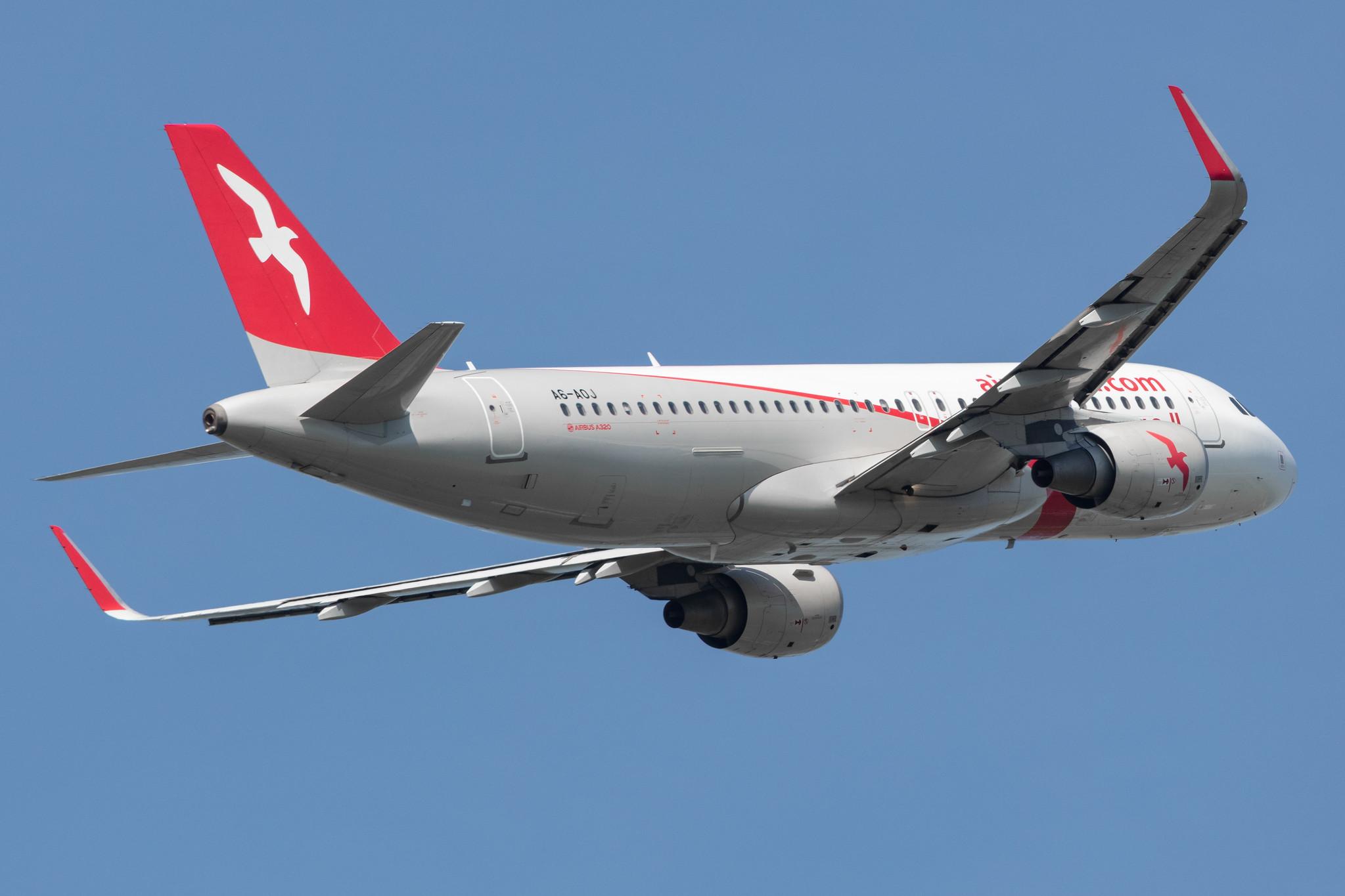 Amsterdam Schiphol: Air Arabia (G9 / ABY) | Operator: Air Arabia Abu Dhabi |  Airbus A320-214 A320 | A6-AOJ | MSN 6665