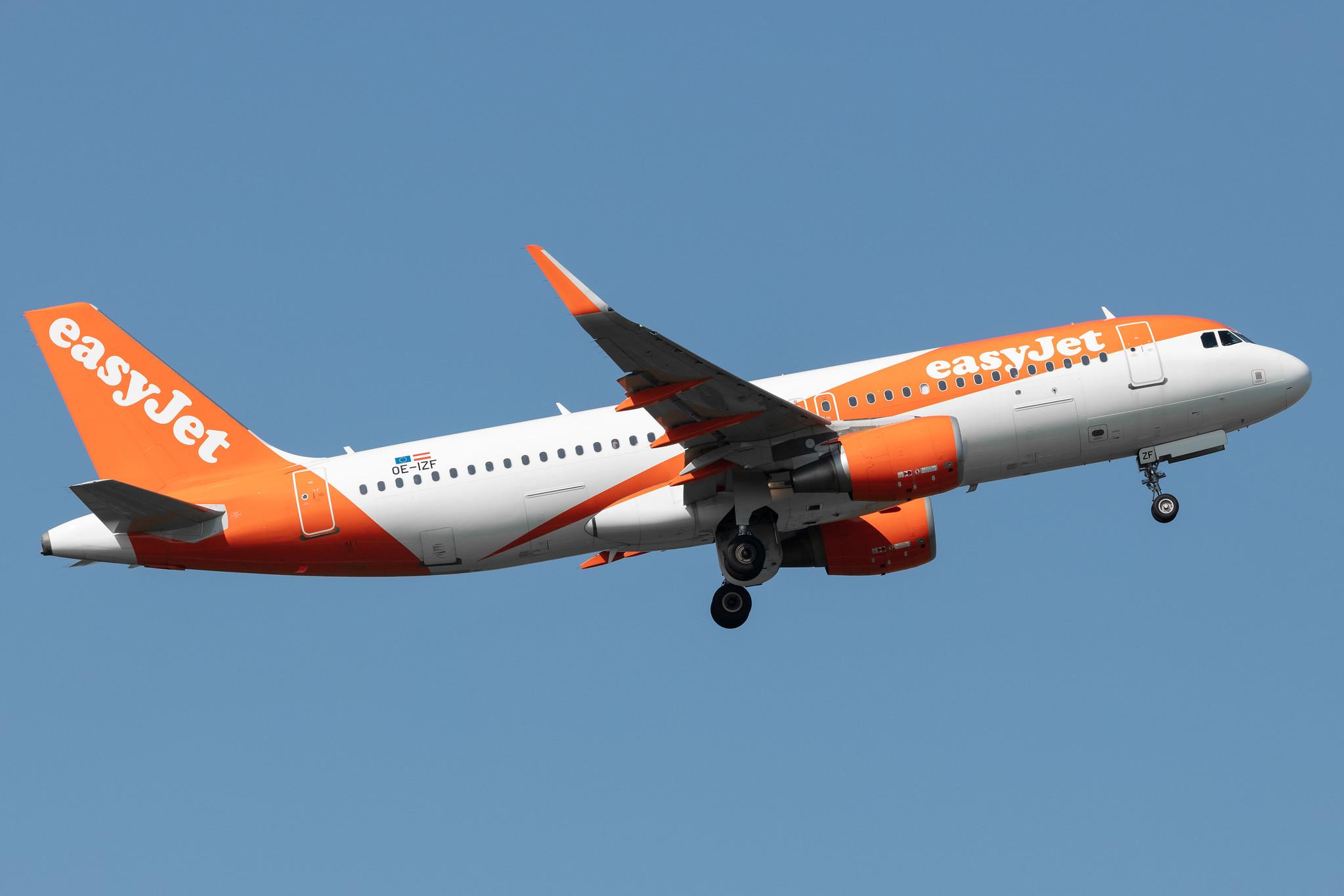 Amsterdam Schiphol: easyJet (U2 / EZY) | Operator: easyJet Europe |  Airbus A320-214 A320 | OE-IZF | MSN 6831