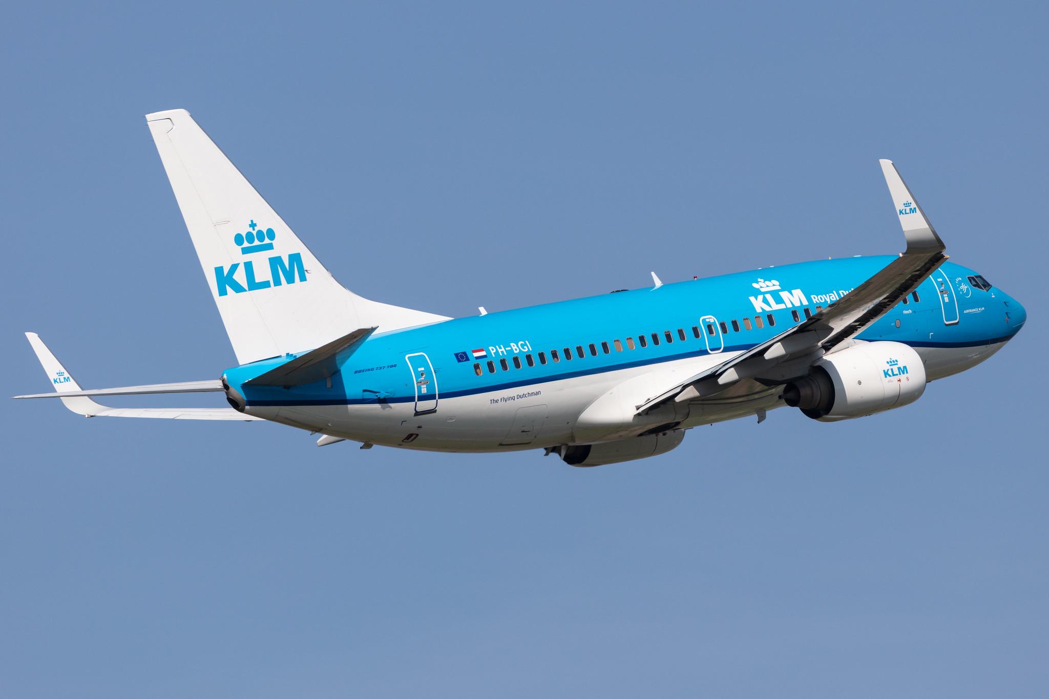 Amsterdam Schiphol: KLM (KL / KLM) |  Boeing 737-7K2 B737 | PH-BGI | MSN 30364