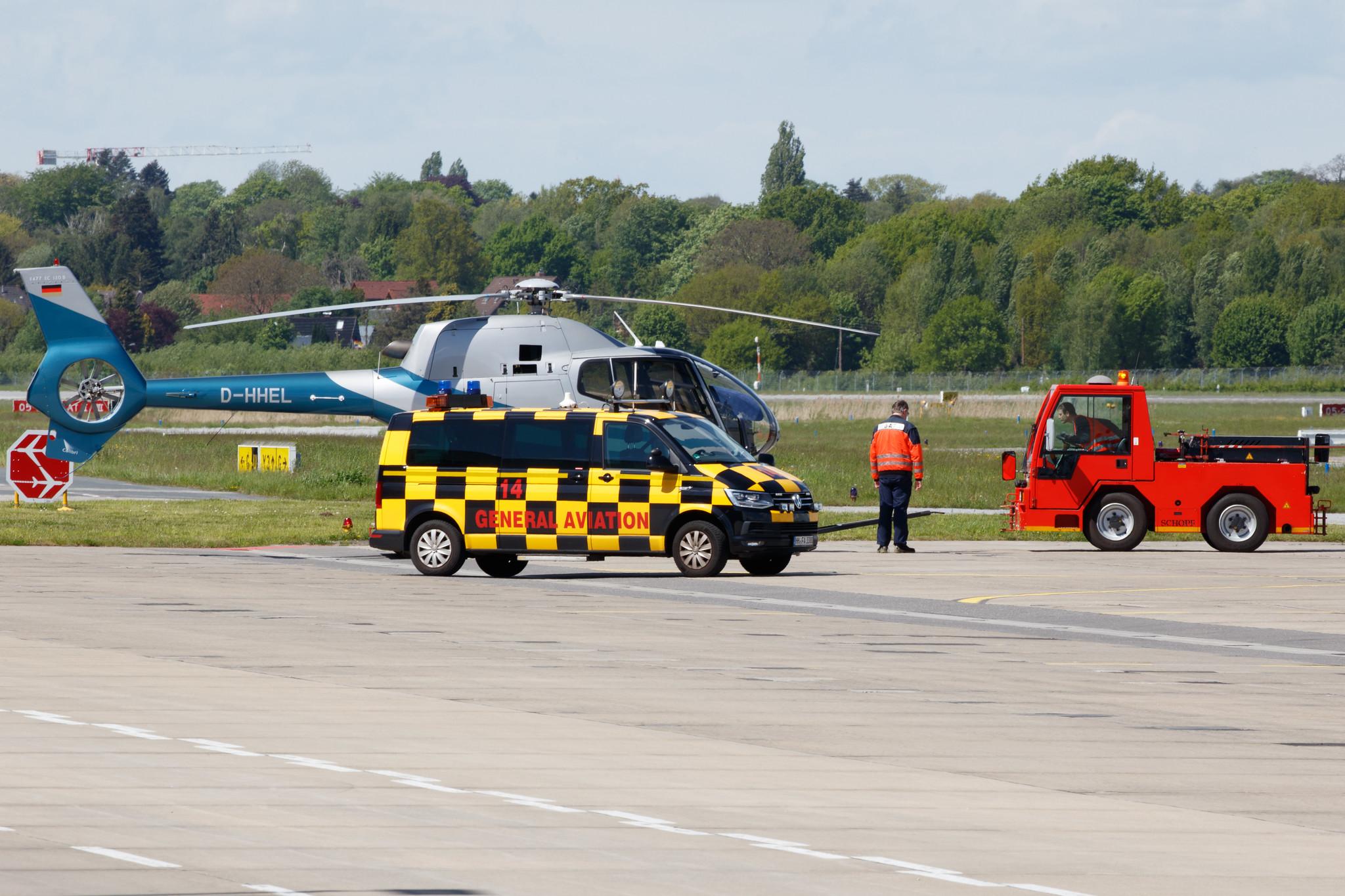Hamburg Airport: Hanseatic Helicopter Service |  Airbus Helicopters H120 Colibri EC20 | D-HHEL | MSN 1477