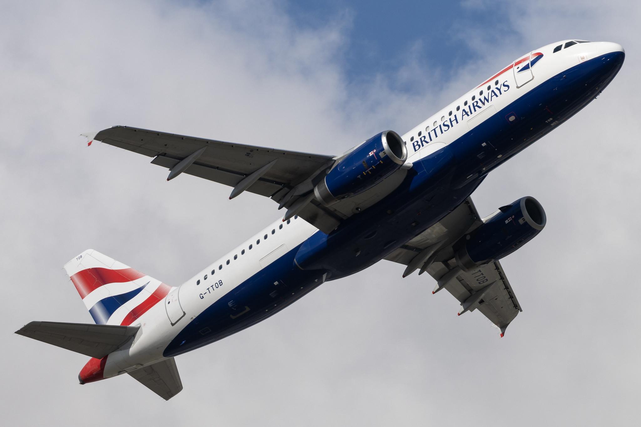 London Heathrow: British Airways (BA / BAW) |  Airbus A320-232 A320 | G-TTOB | MSN 1687