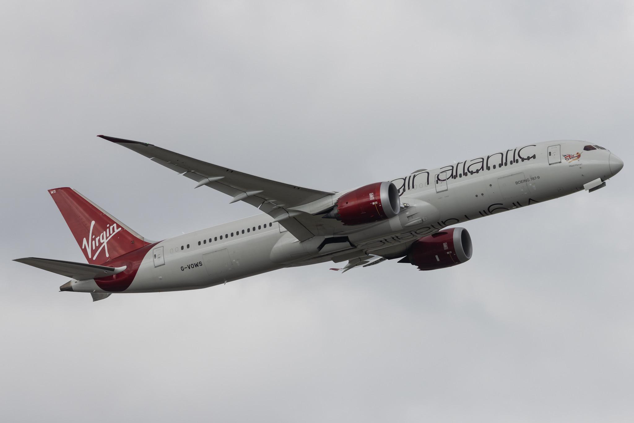 London Heathrow: Virgin Atlantic (VS / VIR) |  Boeing 787-9 Dreamliner B789 | G-VOWS | MSN 37974