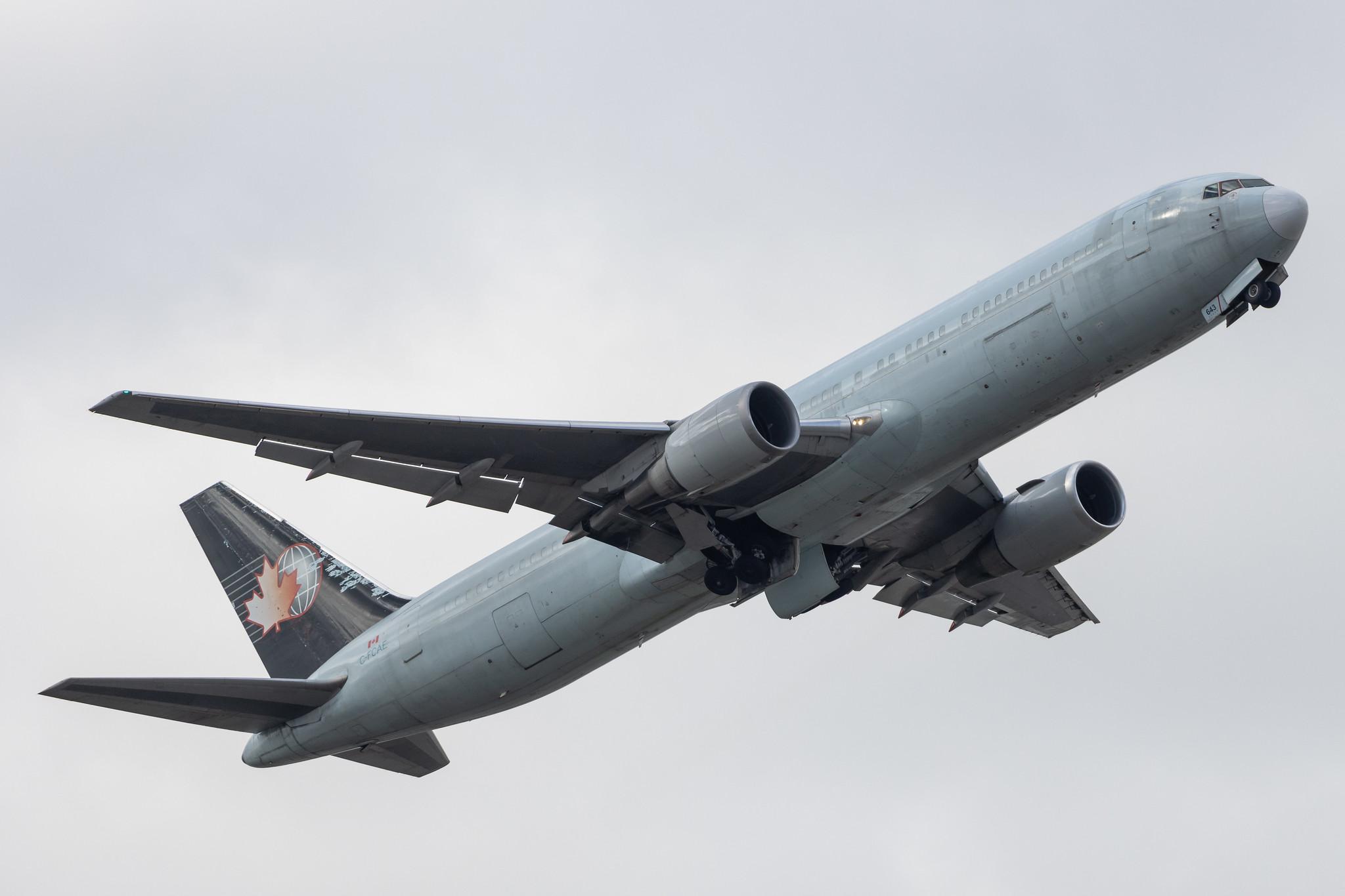 London Heathrow: Cargojet Airways (W8 / CJT) |  Boeing 767-375(ER)(BDSF) B763 | C-FCAE | MSN 24083