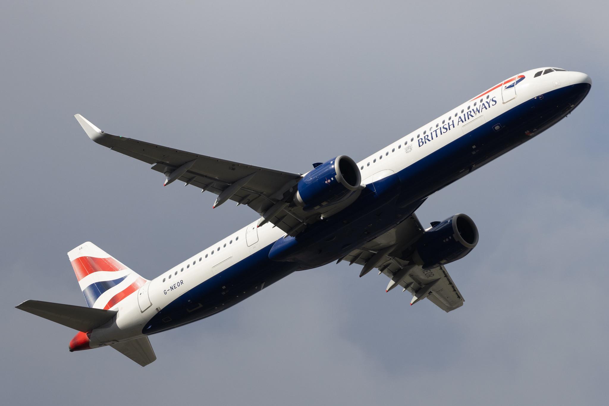 London Heathrow: British Airways (BA / BAW) |  Airbus A321-251NX A21N | G-NEOR | MSN 8526