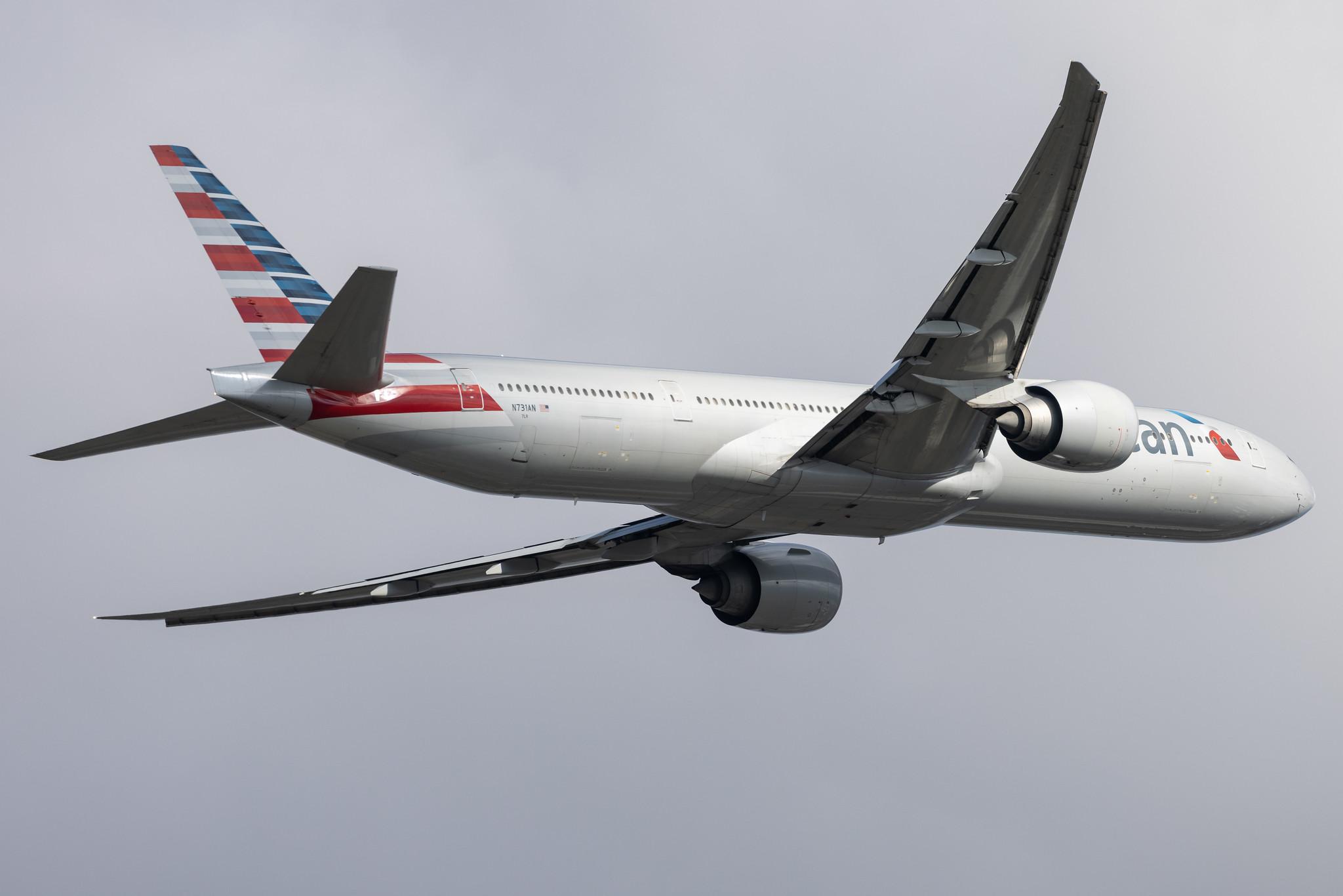 London Heathrow: American Airlines (AA / AAL) |   B77W | N731AN | MSN 33523