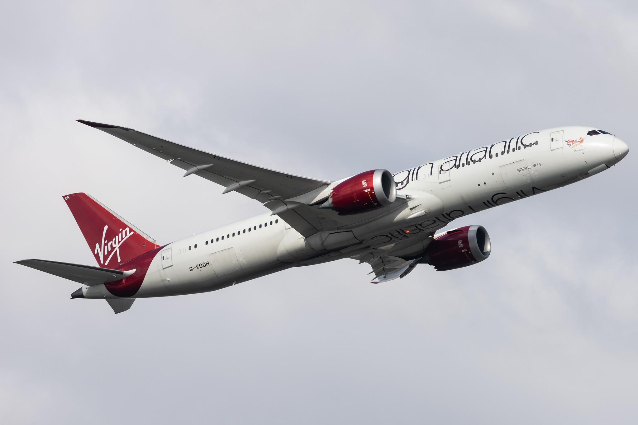 London Heathrow: Virgin Atlantic (VS / VIR) |  Boeing 787-9 Dreamliner B789 | G-VOOH | MSN 37968