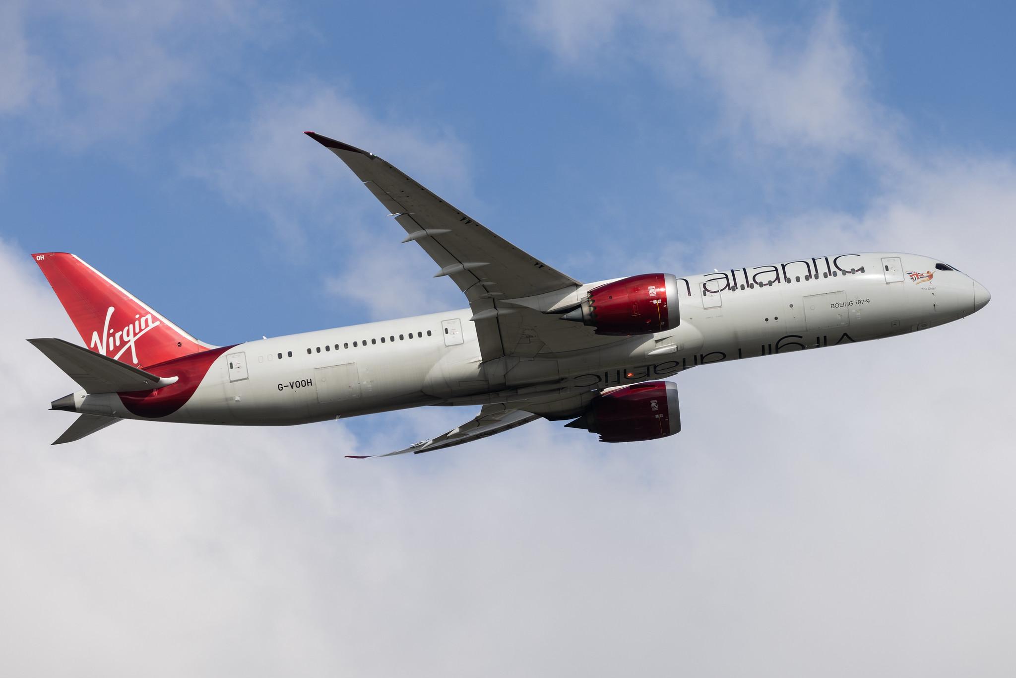 London Heathrow: Virgin Atlantic (VS / VIR) |  Boeing 787-9 Dreamliner B789 | G-VOOH | MSN 37968