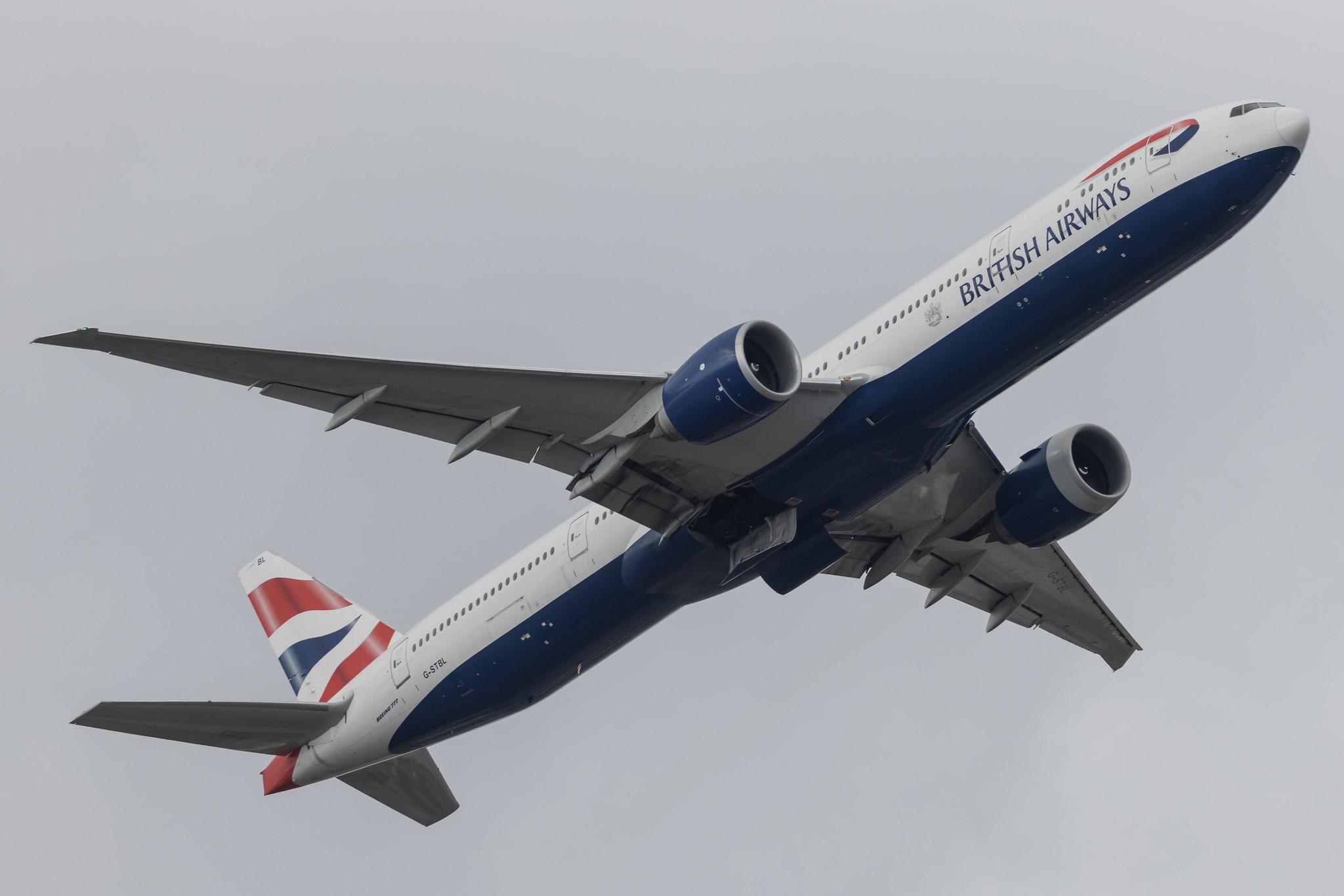 London Heathrow: British Airways (BA / BAW) |  Boeing 777-336(ER) B77W | G-STBL | MSN 42124