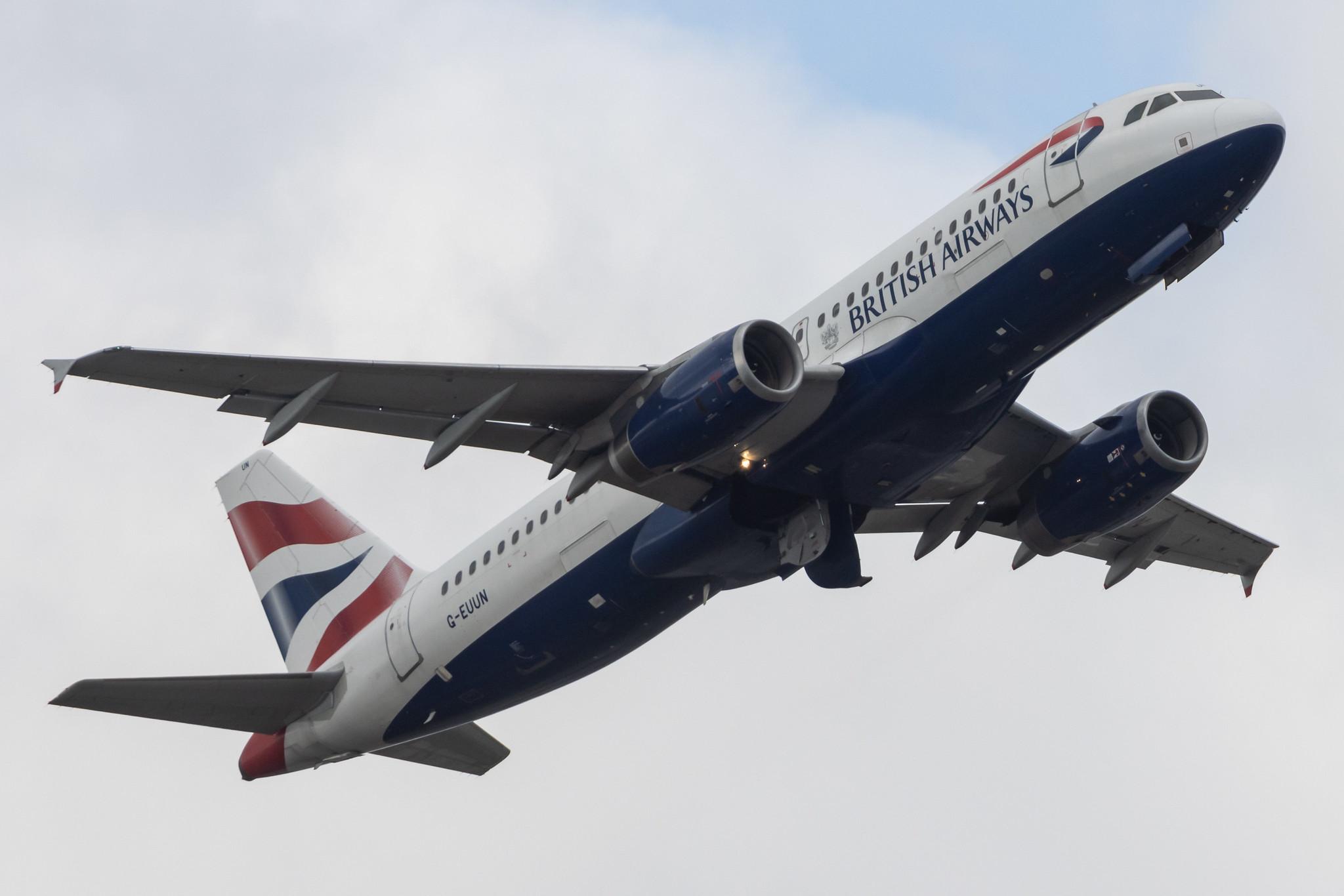 London Heathrow: British Airways (BA / BAW) |  Airbus A320-232 A320 | G-EUUN | MSN 1910