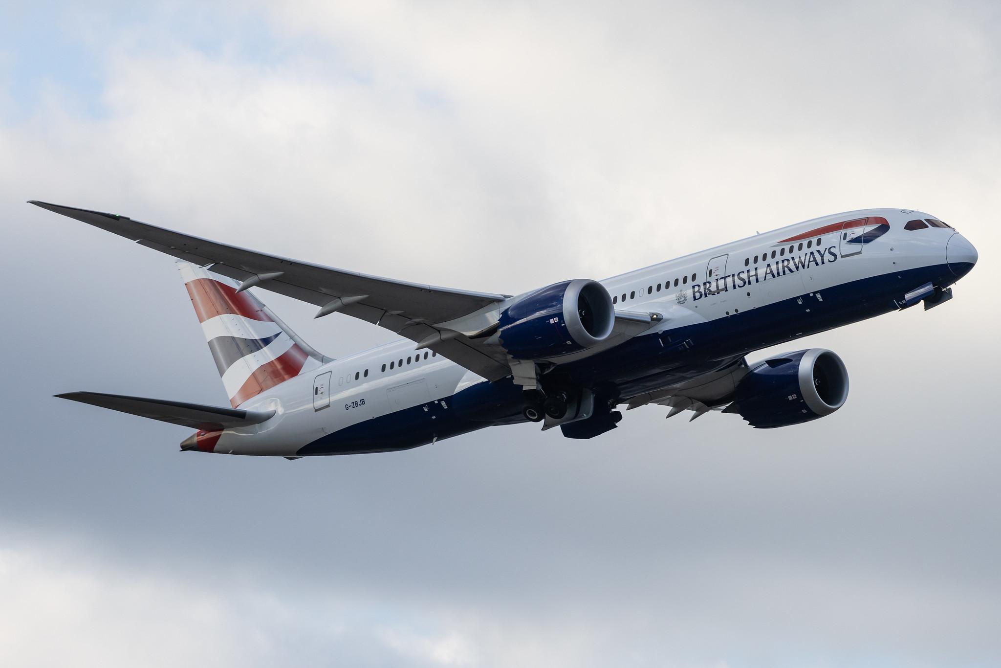 London Heathrow: British Airways (BA / BAW) |  Boeing 787-8 Dreamliner B788 | G-ZBJB | MSN 38610