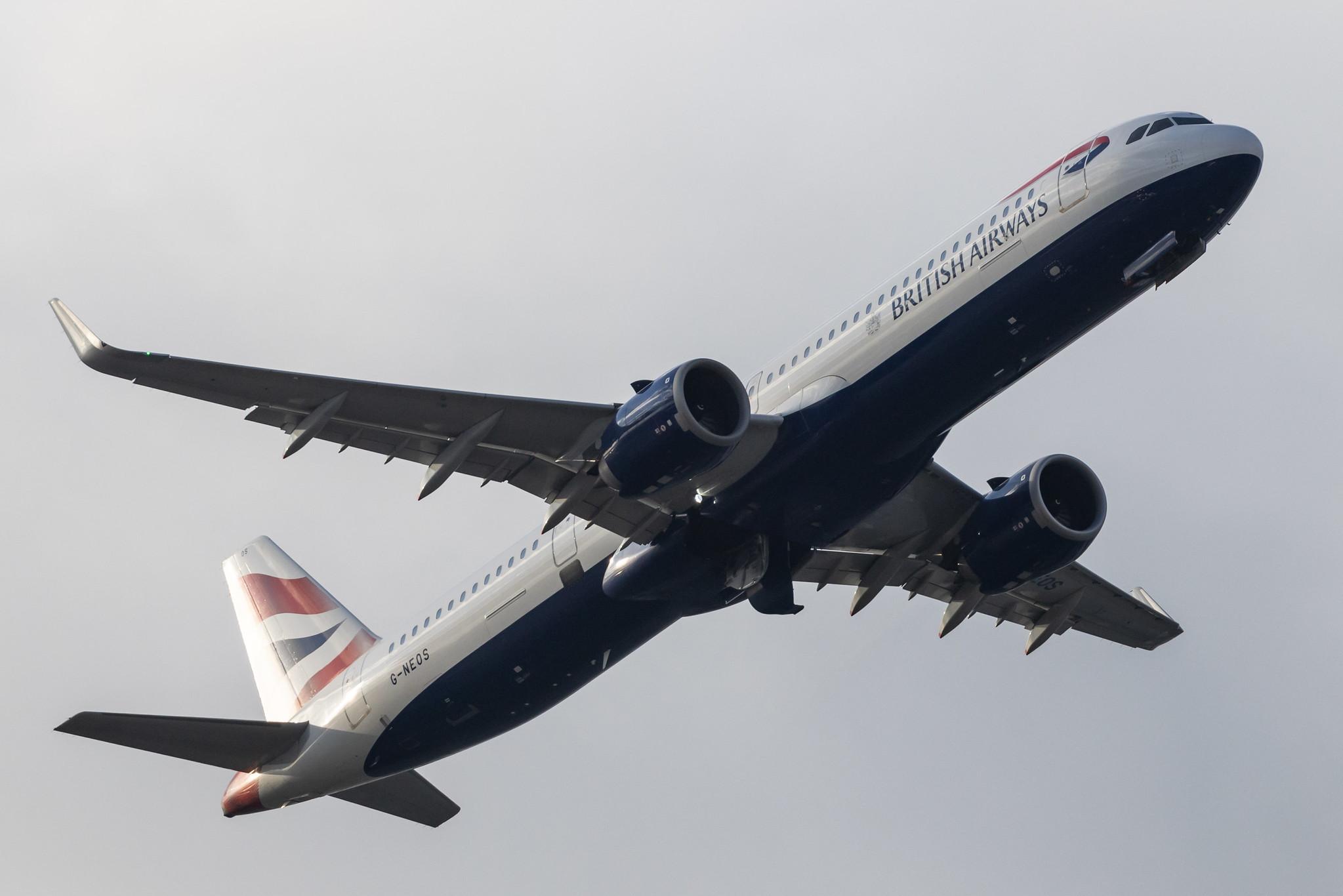 London Heathrow: British Airways (BA / BAW) |  Airbus A321-251NX A21N | G-NEOS | MSN 8637