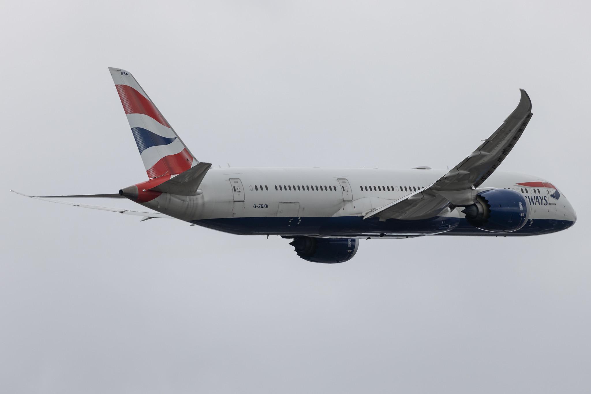 London Heathrow: British Airways (BA / BAW) |  Boeing 787-9 Dreamliner B789 | G-ZBKK | MSN 38627