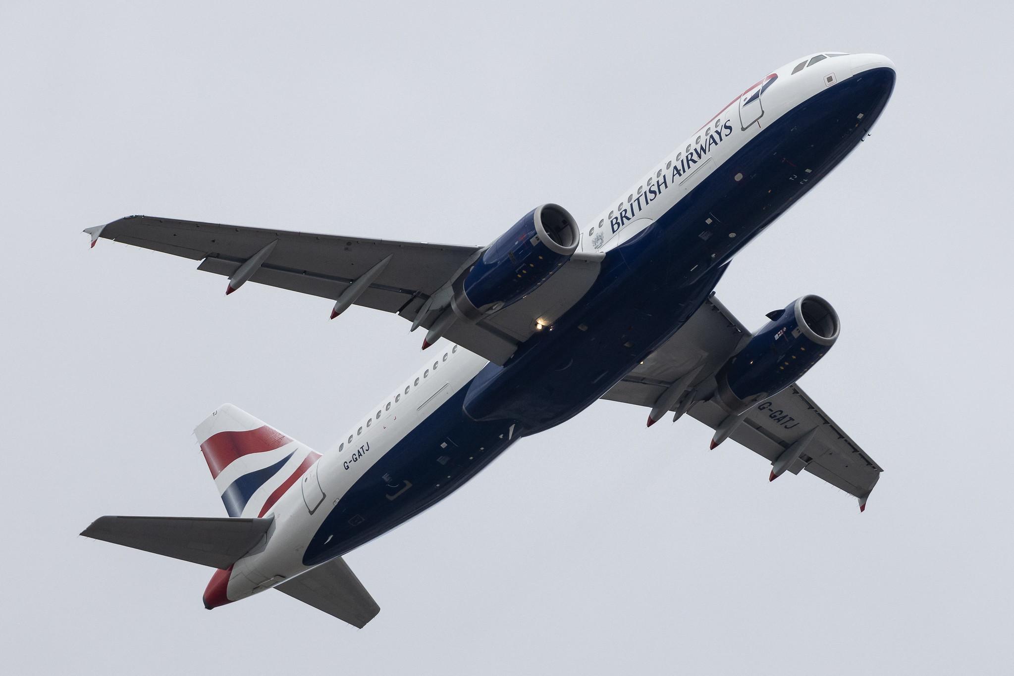 London Heathrow: British Airways (BA / BAW) |  Airbus A320-232 A320 | G-GATJ | MSN 1509