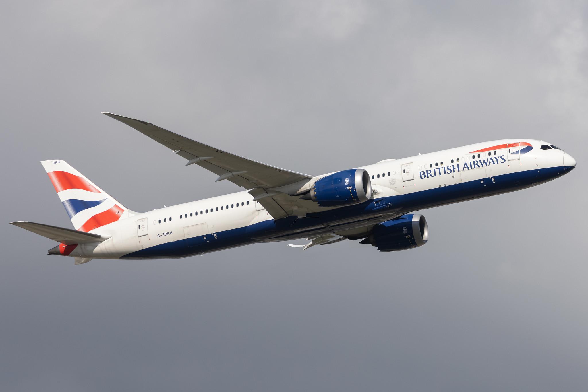 London Heathrow: British Airways (BA / BAW) |  Boeing 787-9 Dreamliner B789 | G-ZBKH | MSN 38624