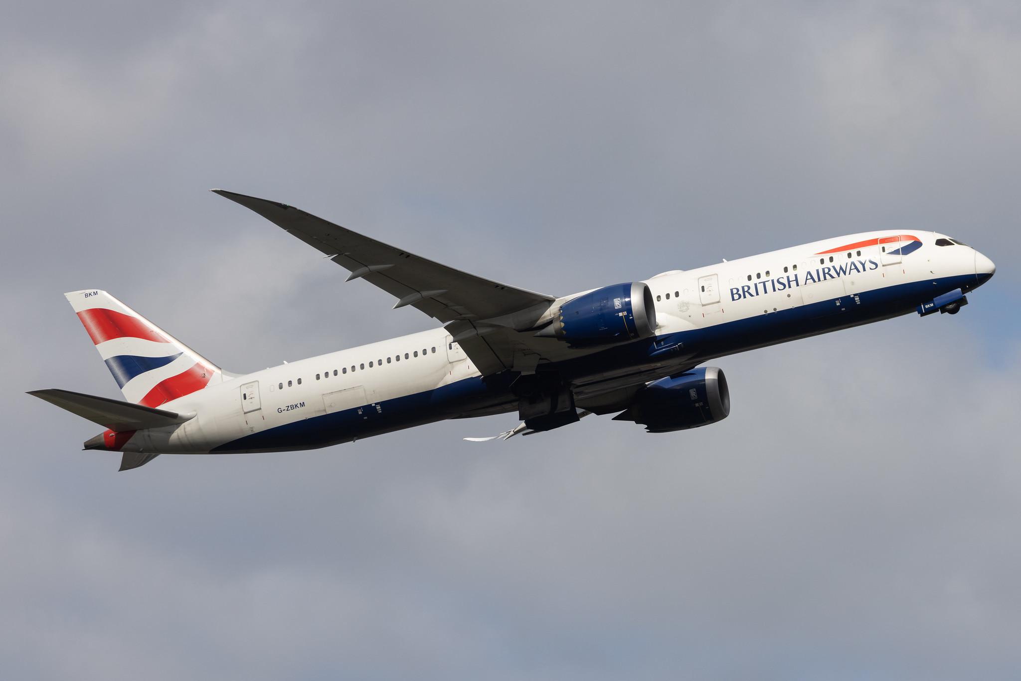 London Heathrow: British Airways (BA / BAW) |  Boeing 787-9 Dreamliner B789 | G-ZBKM | MSN 38629