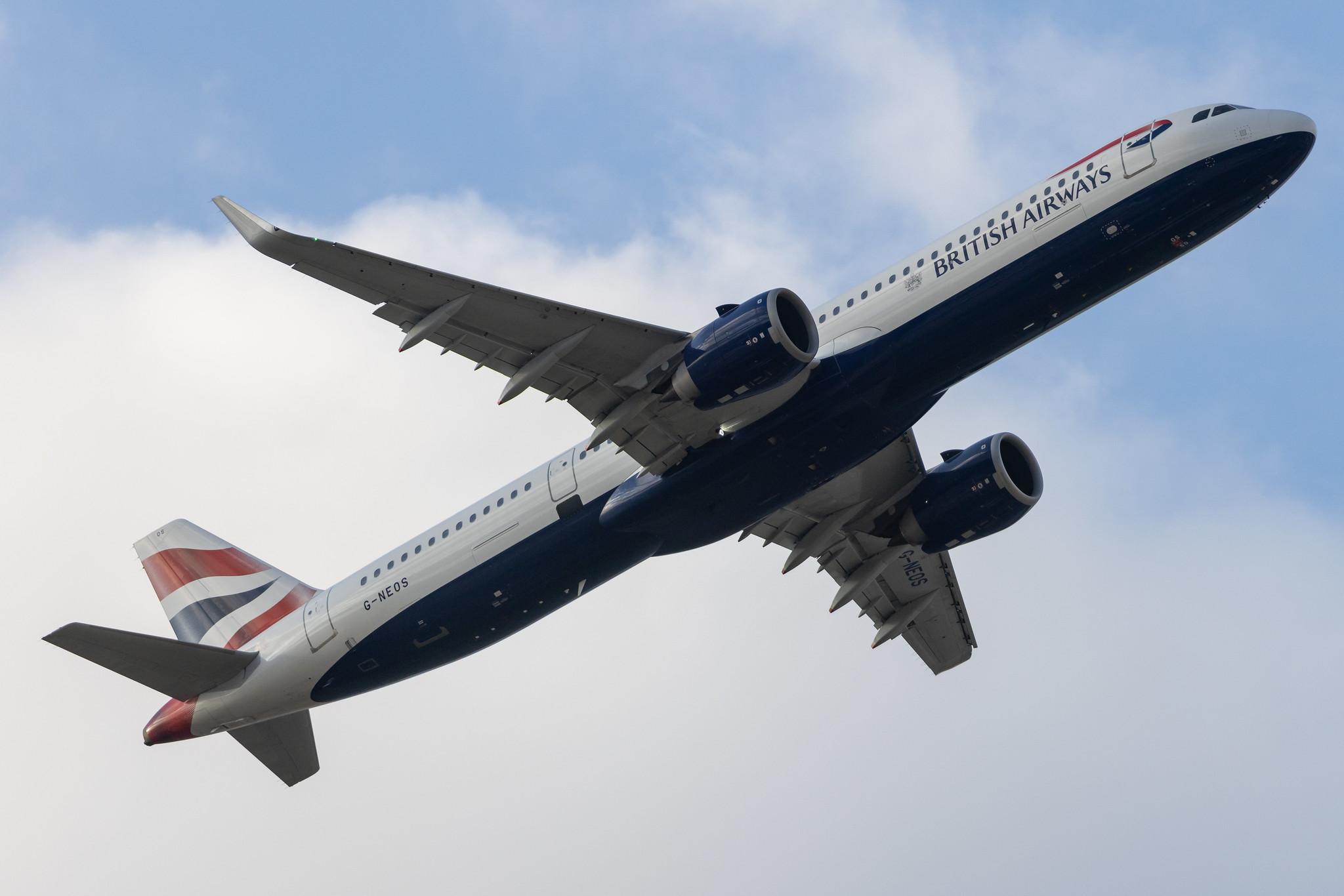 London Heathrow: British Airways (BA / BAW) |  Airbus A321-251NX A21N | G-NEOS | MSN 8637