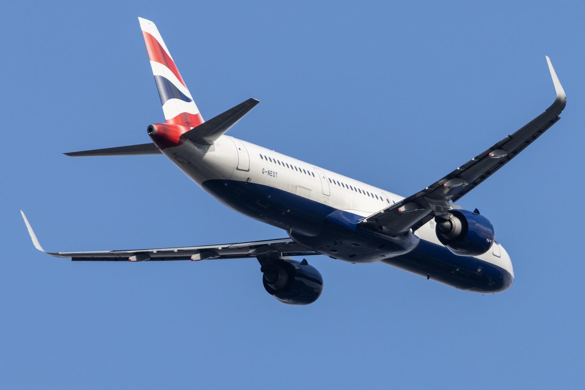 London Heathrow: British Airways (BA / BAW) |  Airbus A321-251NX A21N | G-NEOT | MSN 8718