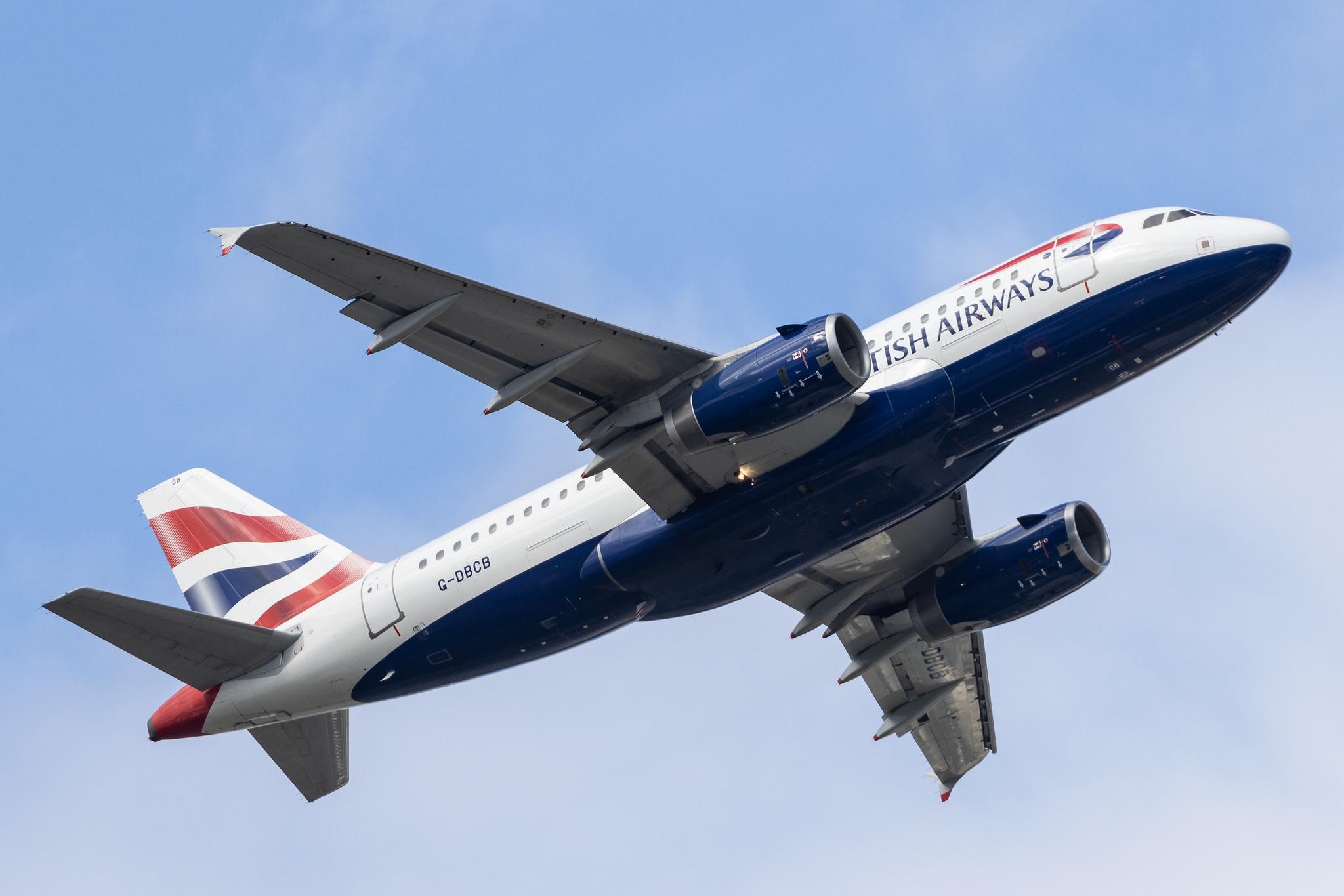 London Heathrow: British Airways (BA / BAW) |  Airbus A319-131 A319 | G-DBCB | MSN 2188