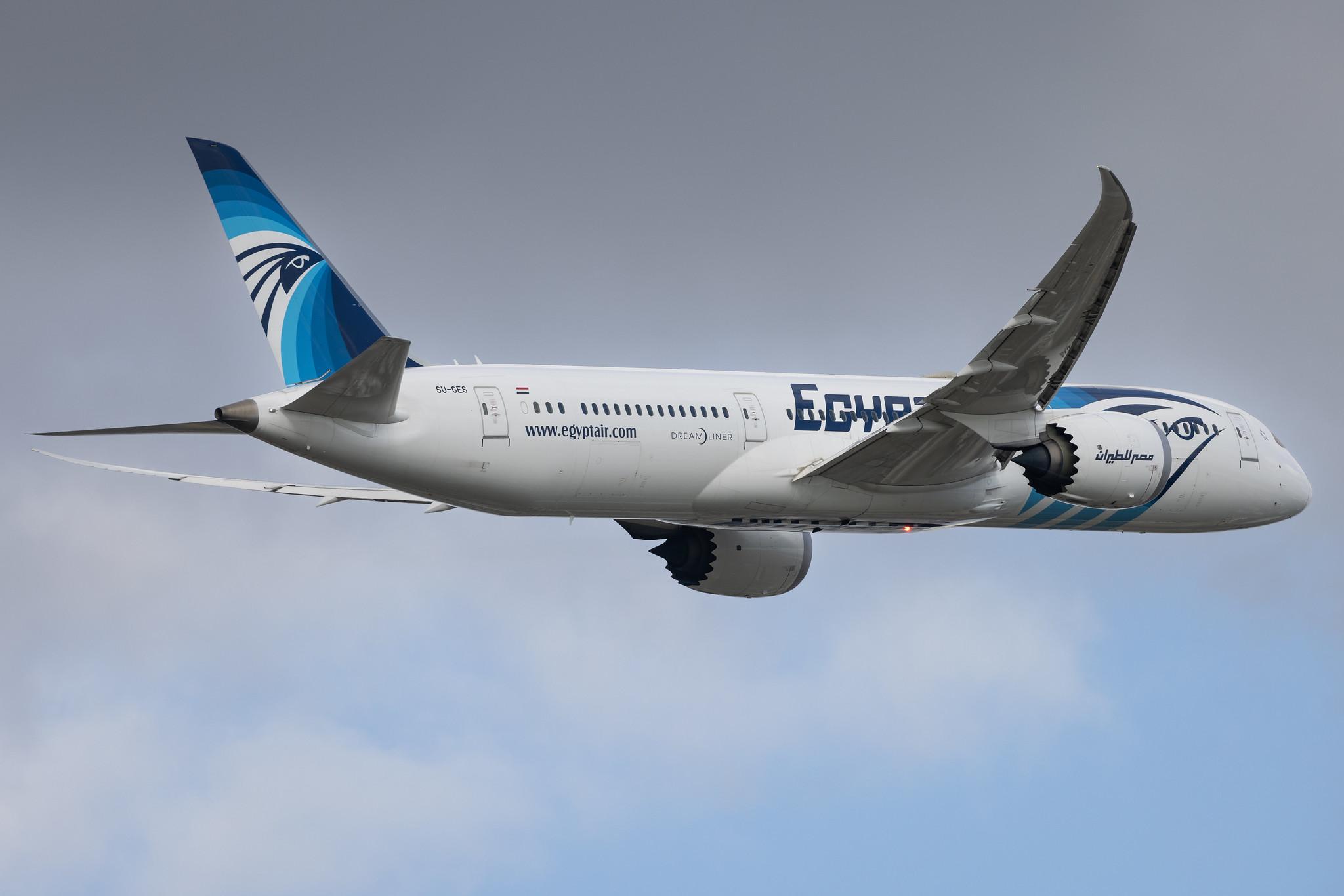 London Heathrow: EgyptAir (MS / MSR) |  Boeing 787-9 Dreamliner B789 | SU-GES | MSN 38799
