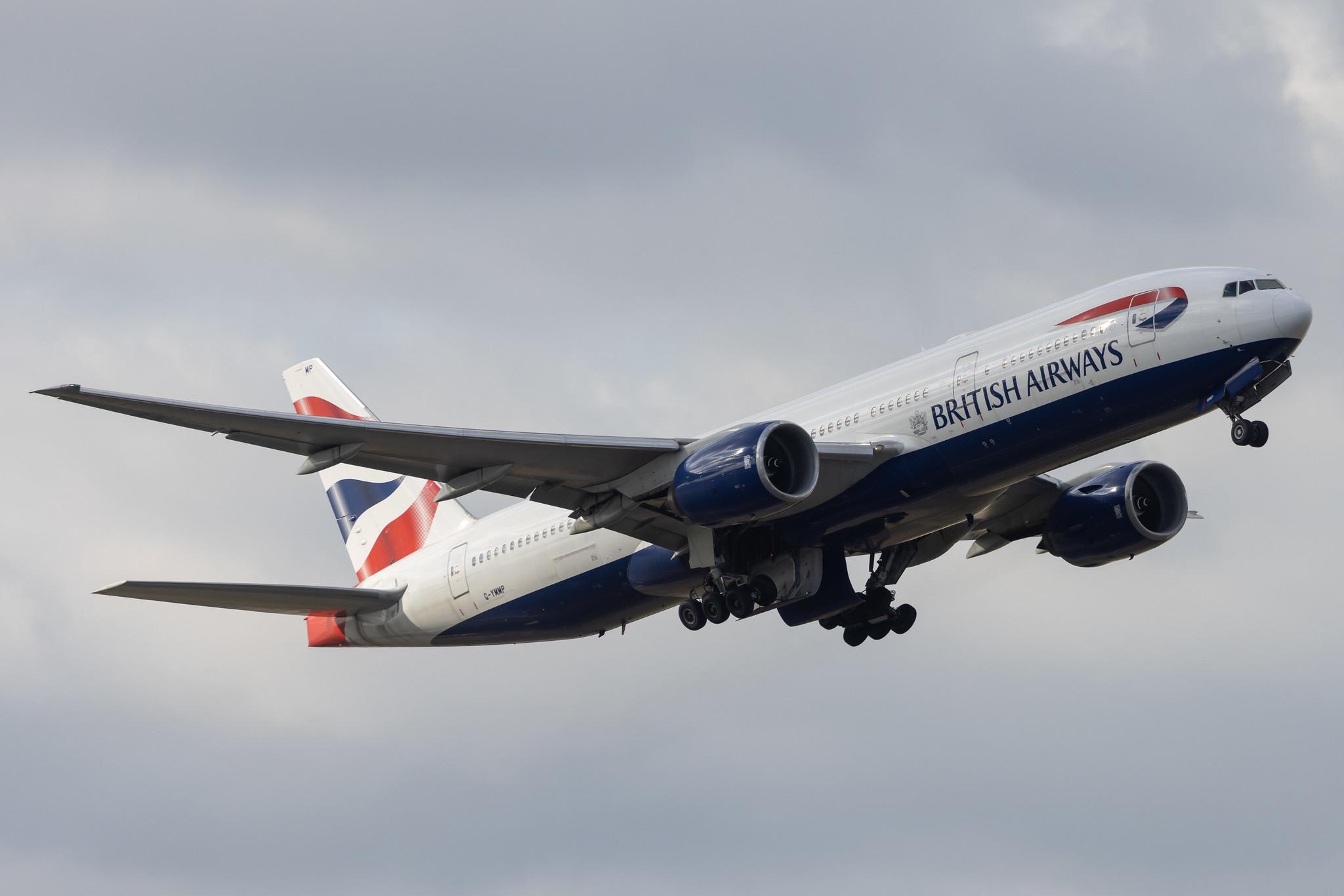 London Heathrow: British Airways (BA / BAW) |  Boeing 777-236(ER) B772 | G-YMMP | MSN 30315