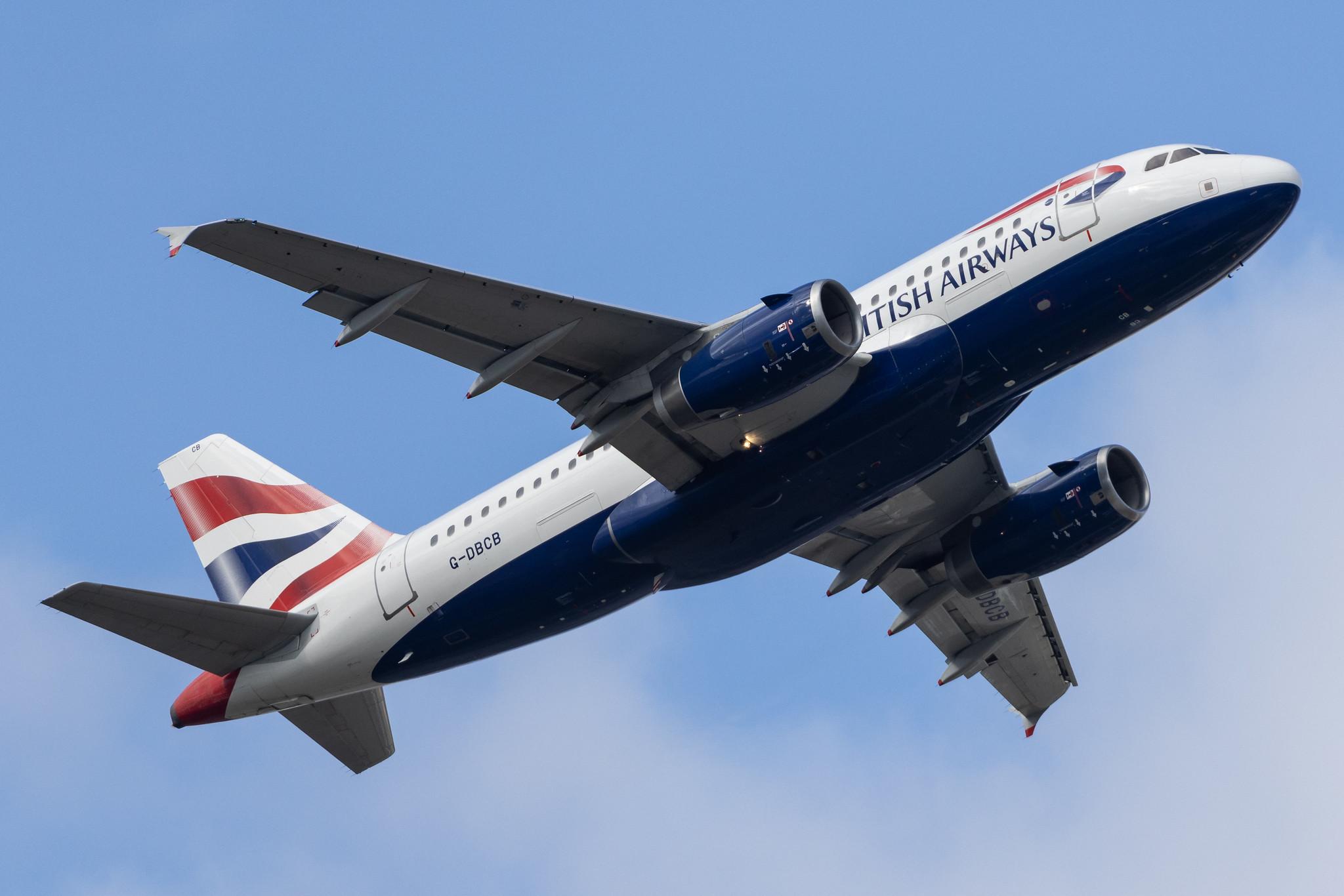 London Heathrow: British Airways (BA / BAW) |  Airbus A319-131 A319 | G-DBCB | MSN 2188